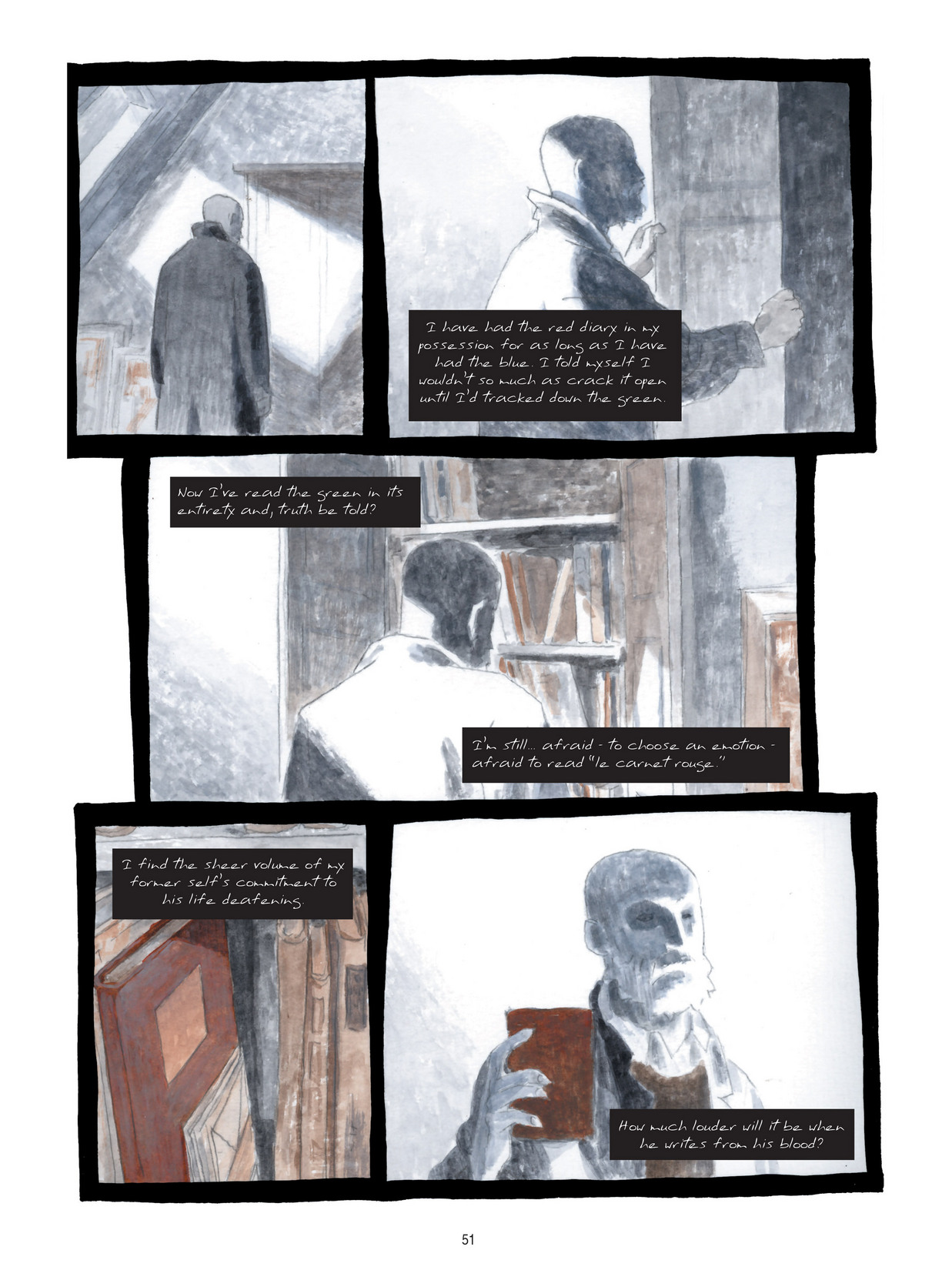 Read online The Red Diary / The Re[a]d Diary comic -  Issue # TPB - 126