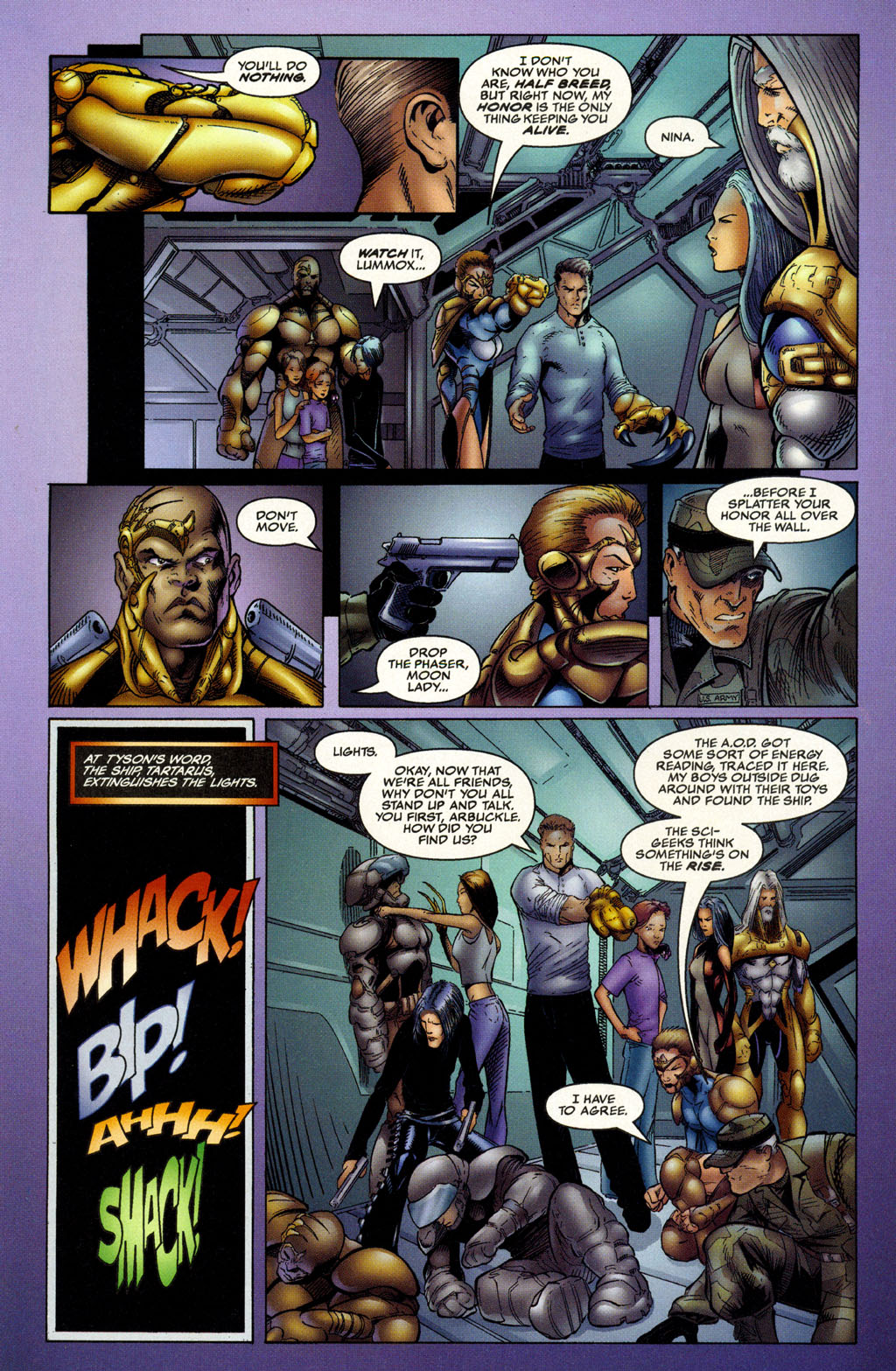 Read online Weapon Zero comic -  Issue #15 - 16