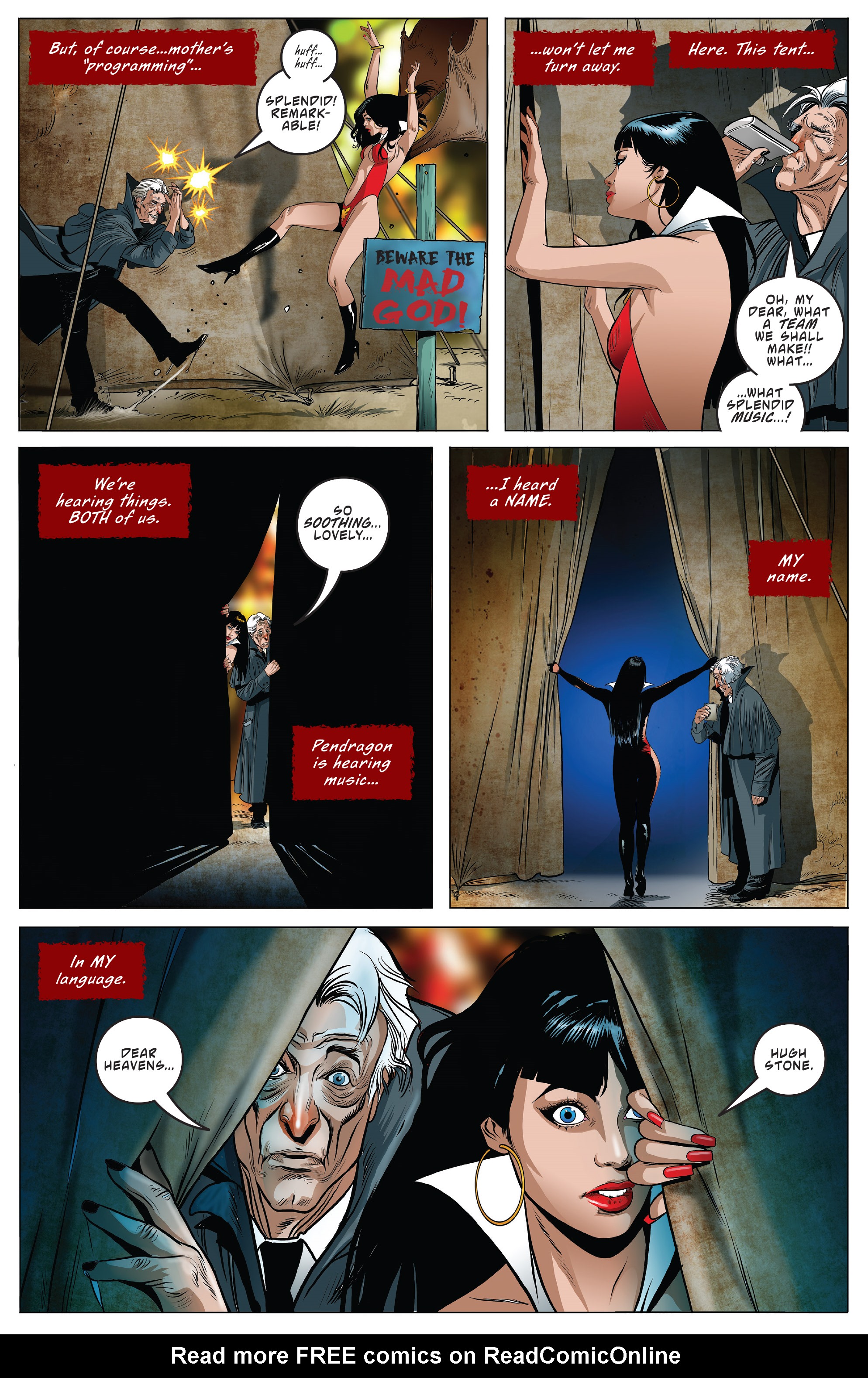 Read online Vampirella: Year One comic -  Issue #5 - 25