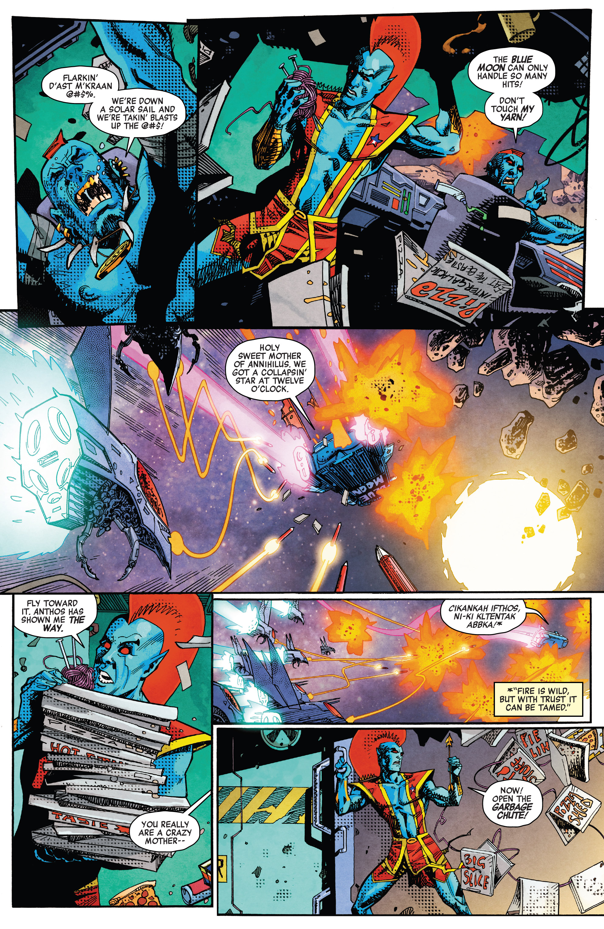 Read online Yondu comic -  Issue #4 - 5