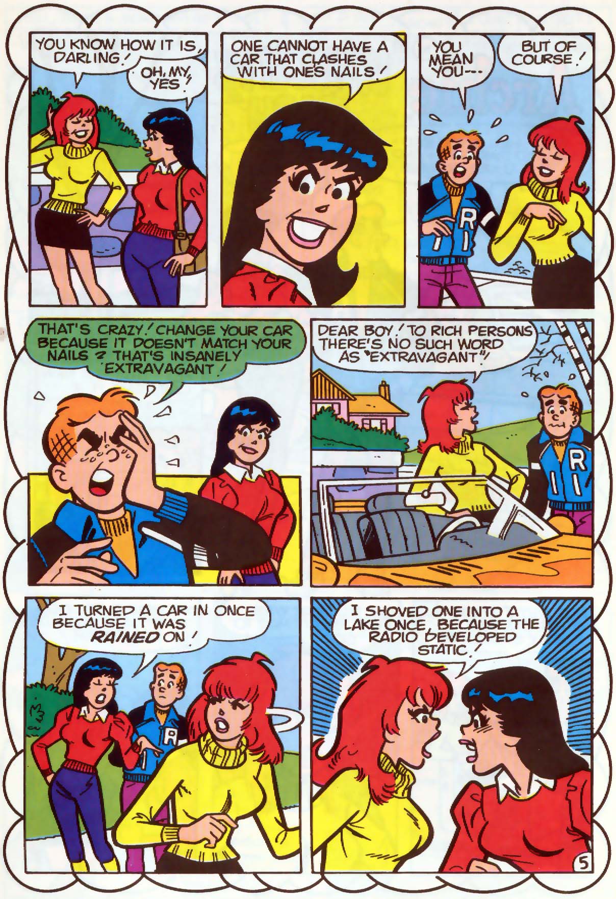 Read online Cheryl Blossom Special comic -  Issue #1 - 7