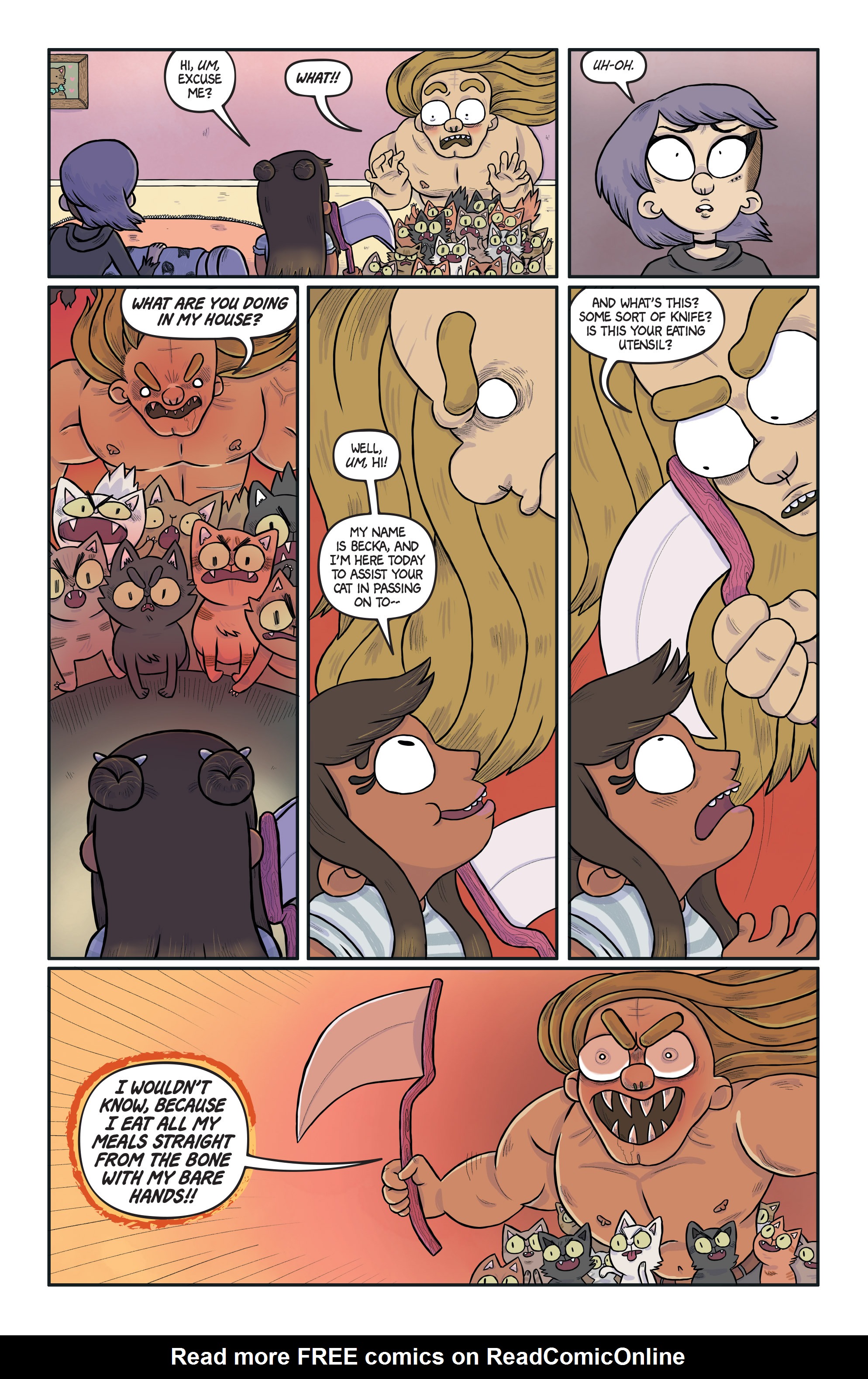 Read online Kim Reaper comic -  Issue #1 - 21