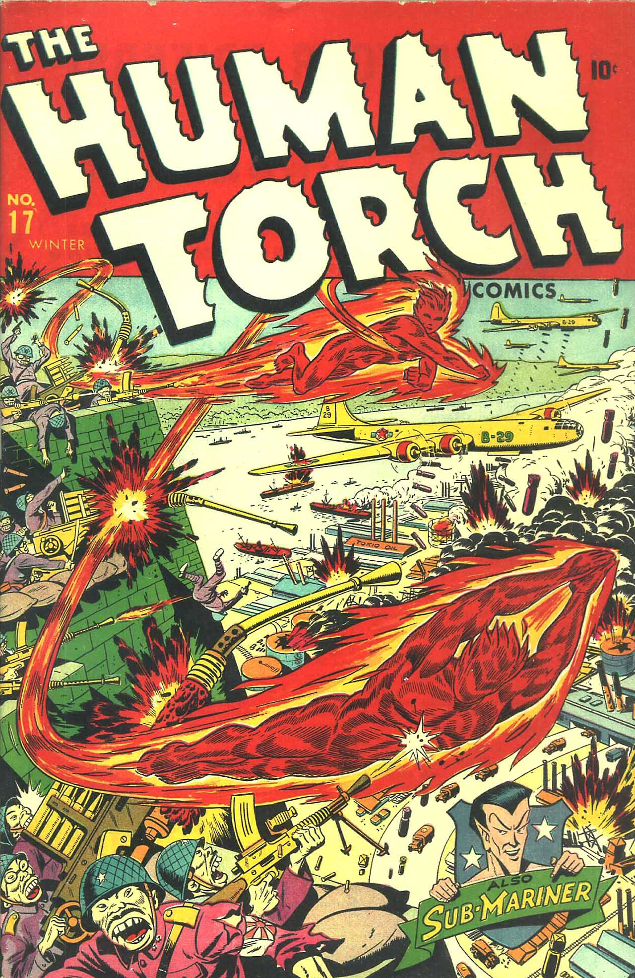 Read online The Human Torch (1940) comic -  Issue #17 - 1