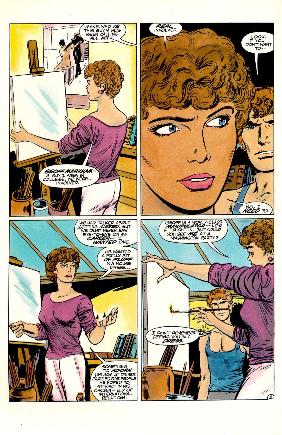 Read online Jon Sable, Freelance comic -  Issue #53 - 4
