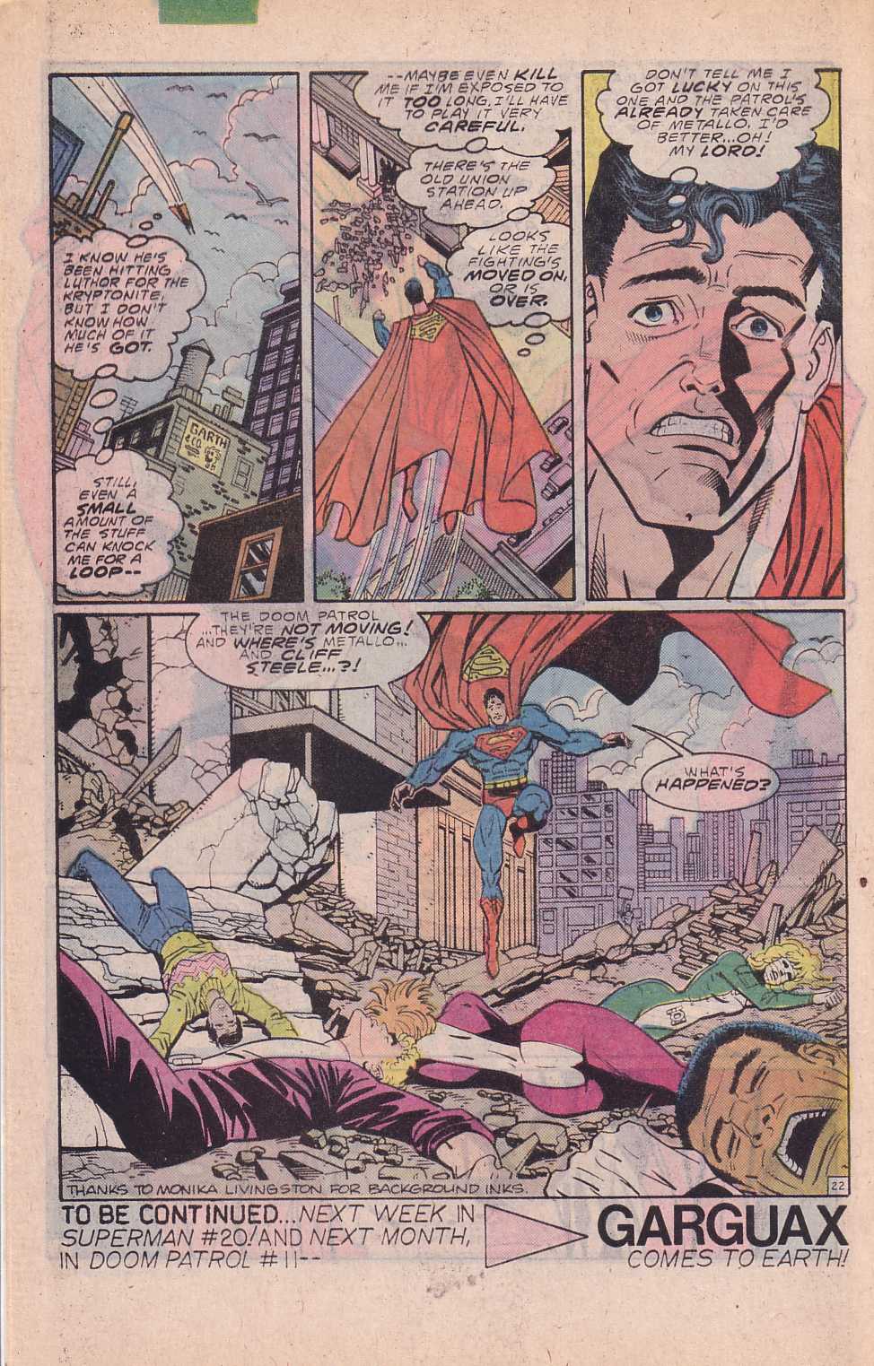 Read online Doom Patrol (1987) comic -  Issue #10 - 23