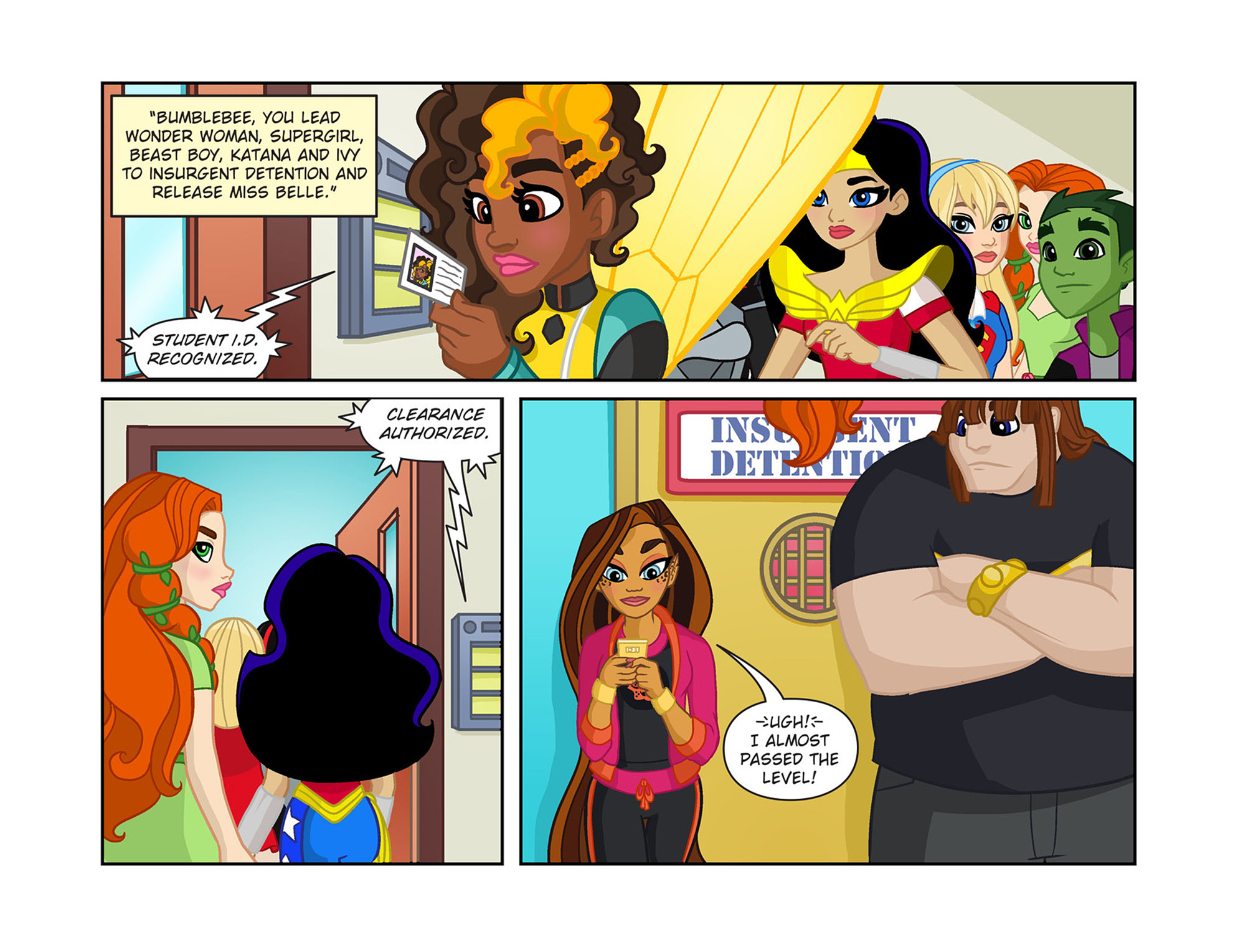 Read online DC Super Hero Girls: Past Times at Super Hero High comic -  Issue #5 - 18