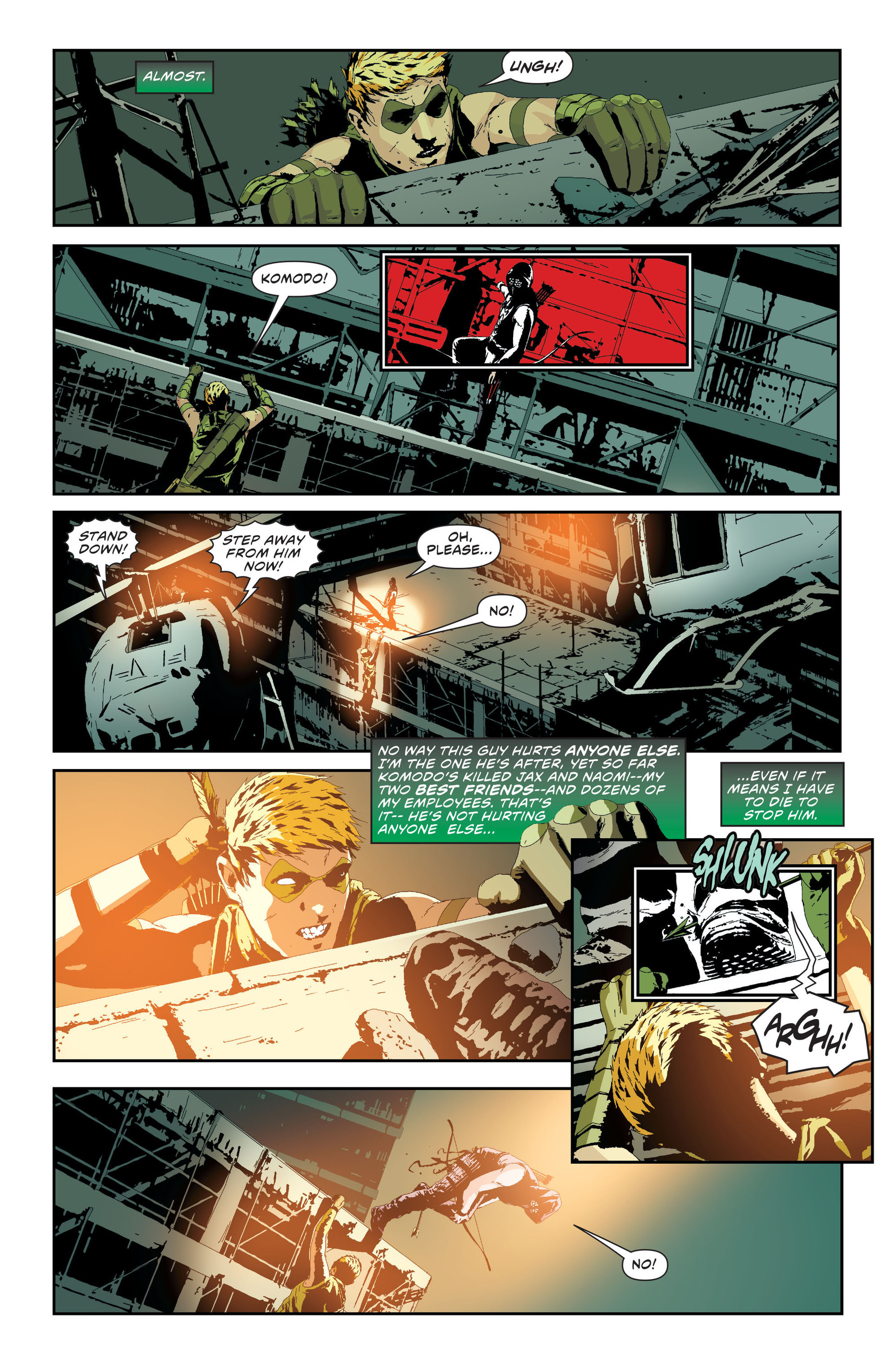 Read online Green Arrow (2011) comic -  Issue #19 - 6