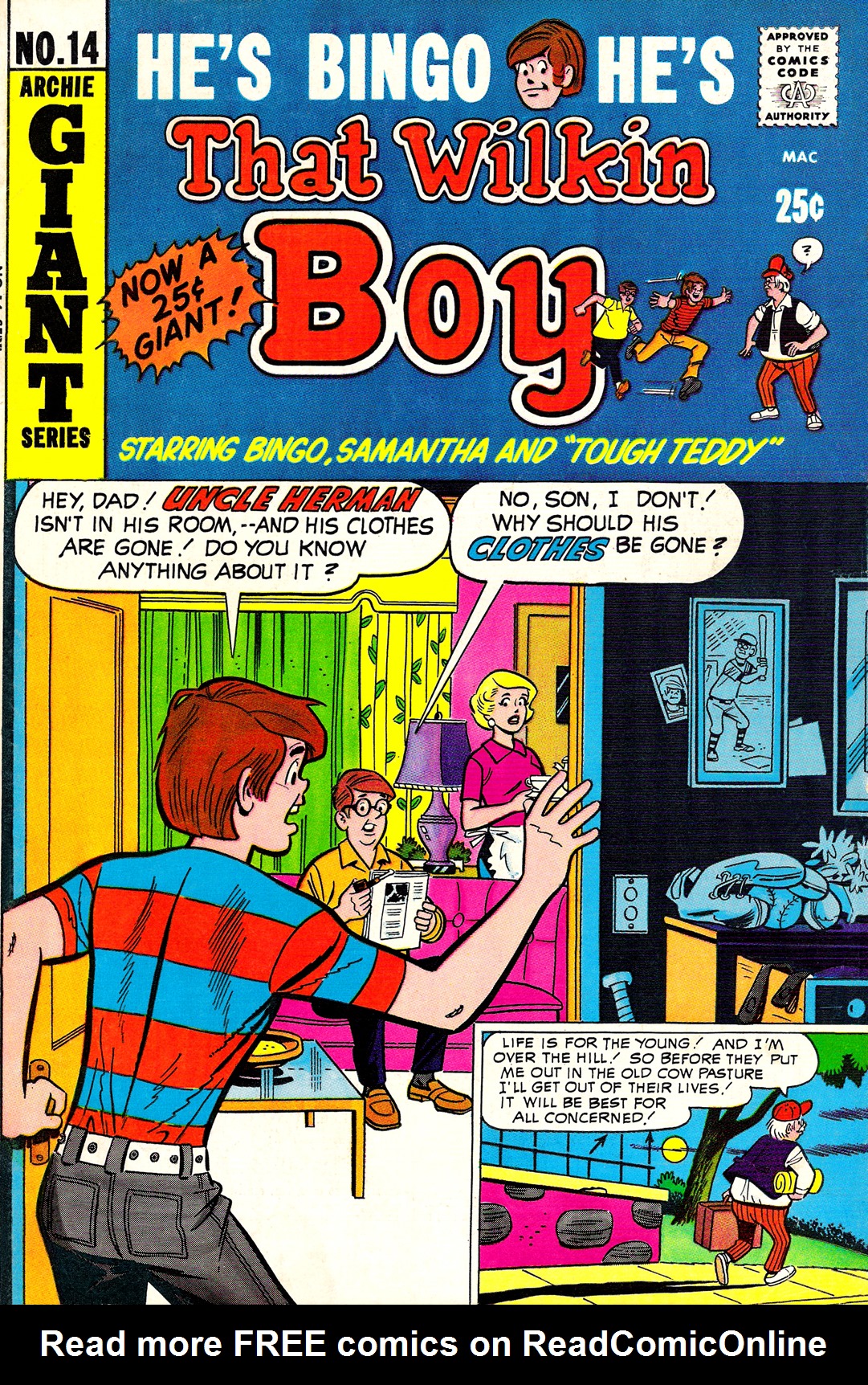 Read online That Wilkin Boy comic -  Issue #14 - 1