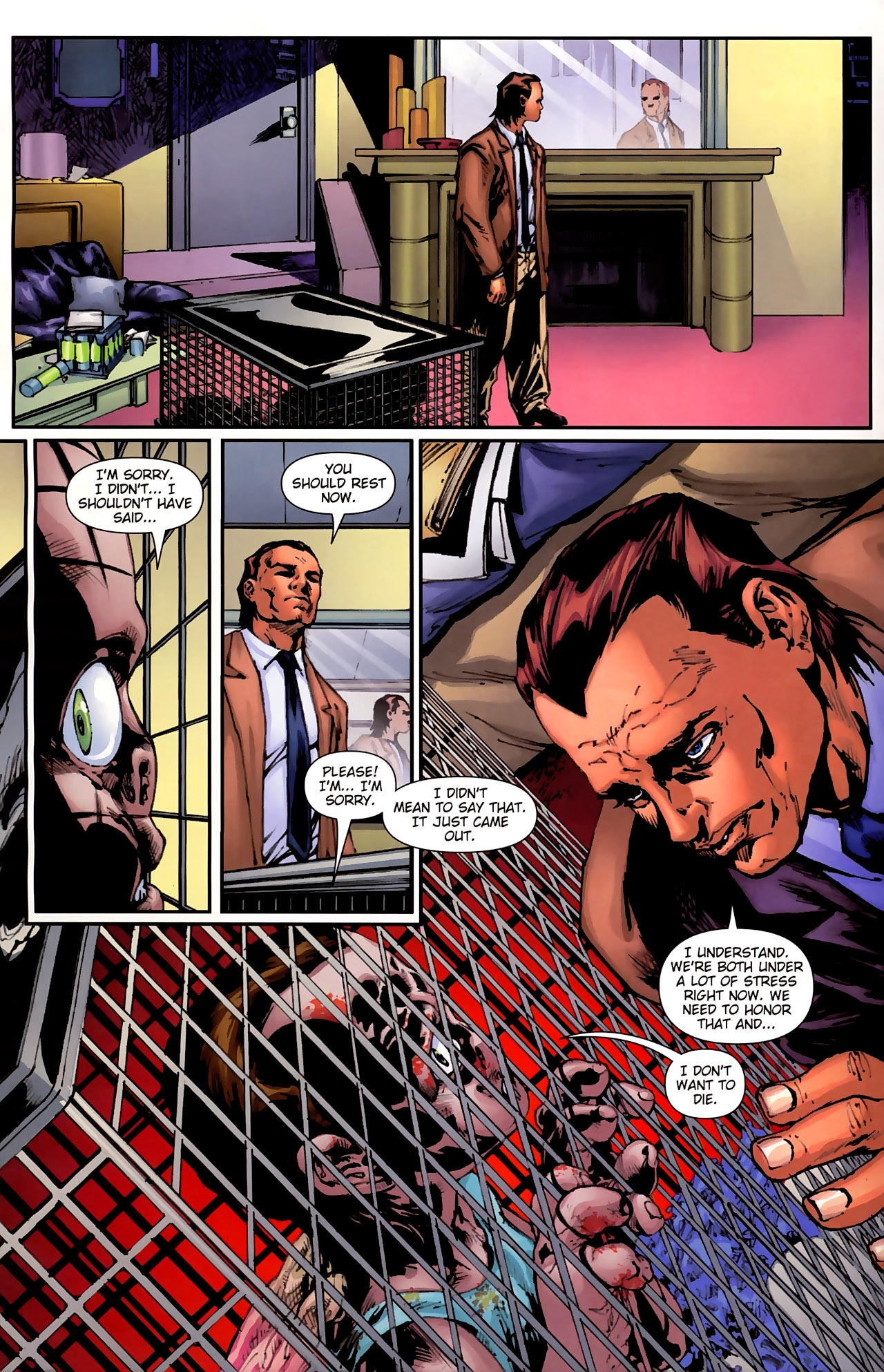 Read online George R.R. Martin's Wild Cards: The Hard Call comic -  Issue #4 - 16