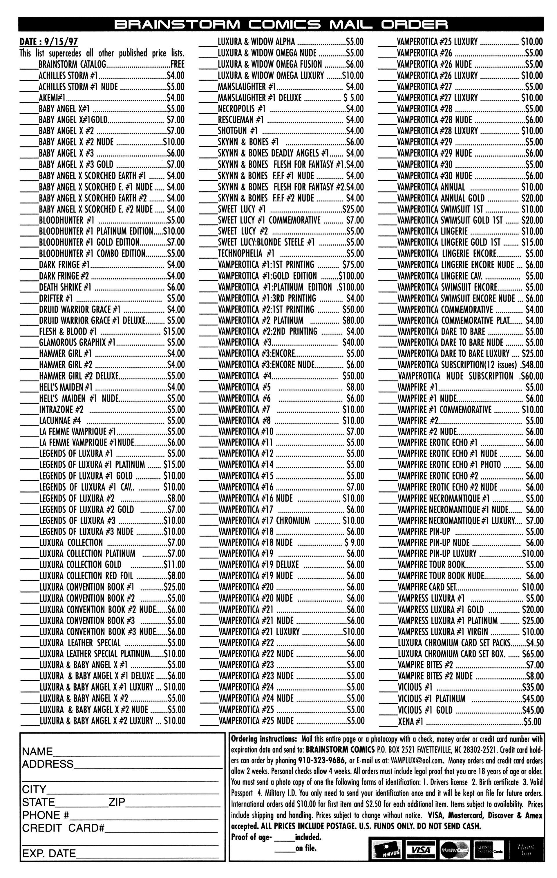 Read online Vamperotica comic -  Issue #30 - 27