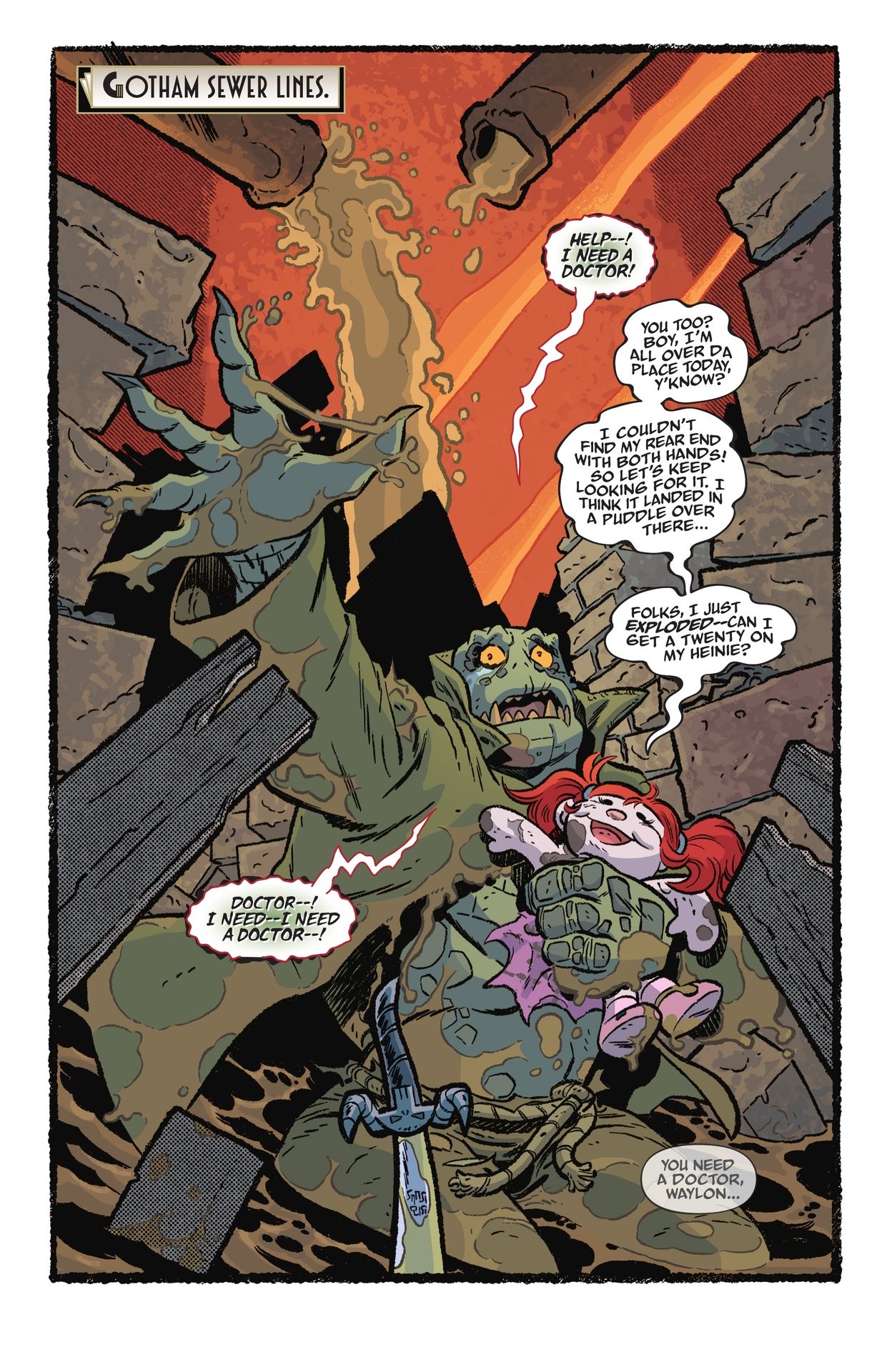 Read online Batman: The Audio Adventures comic -  Issue #4 - 3