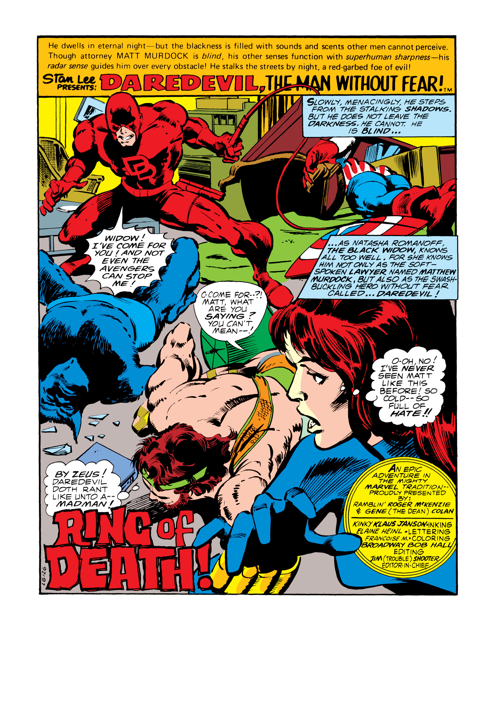 Read online Marvel Masterworks: Daredevil comic -  Issue # TPB 14 (Part 3) - 25