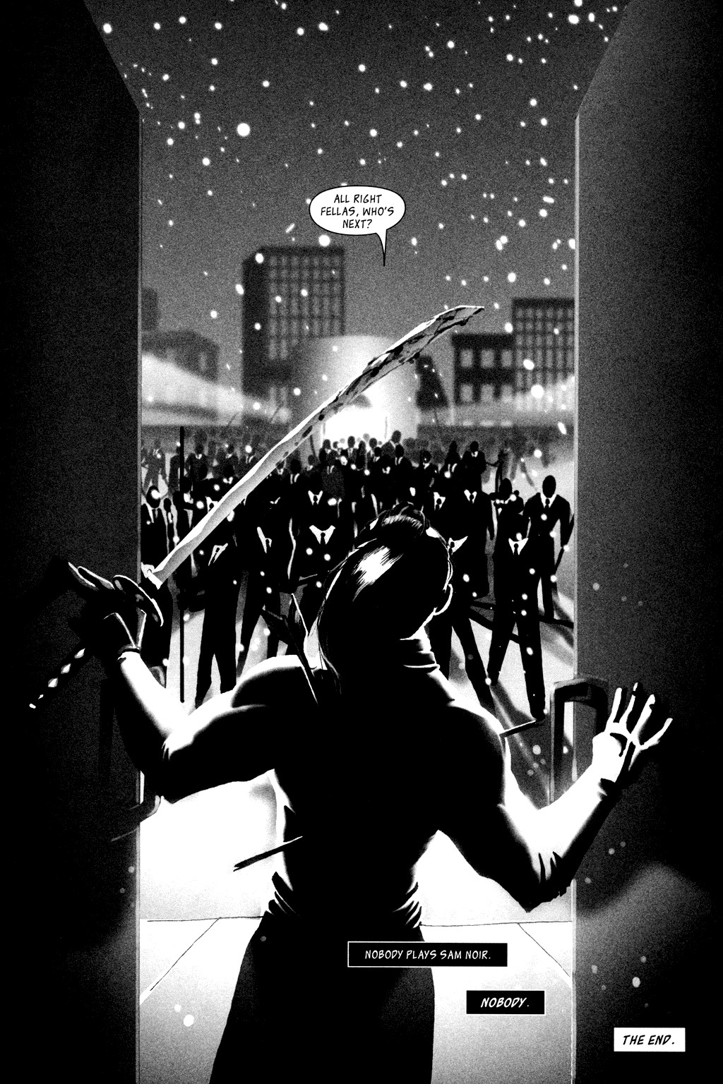 Read online Sam Noir: Samurai Detective comic -  Issue #3 - 23