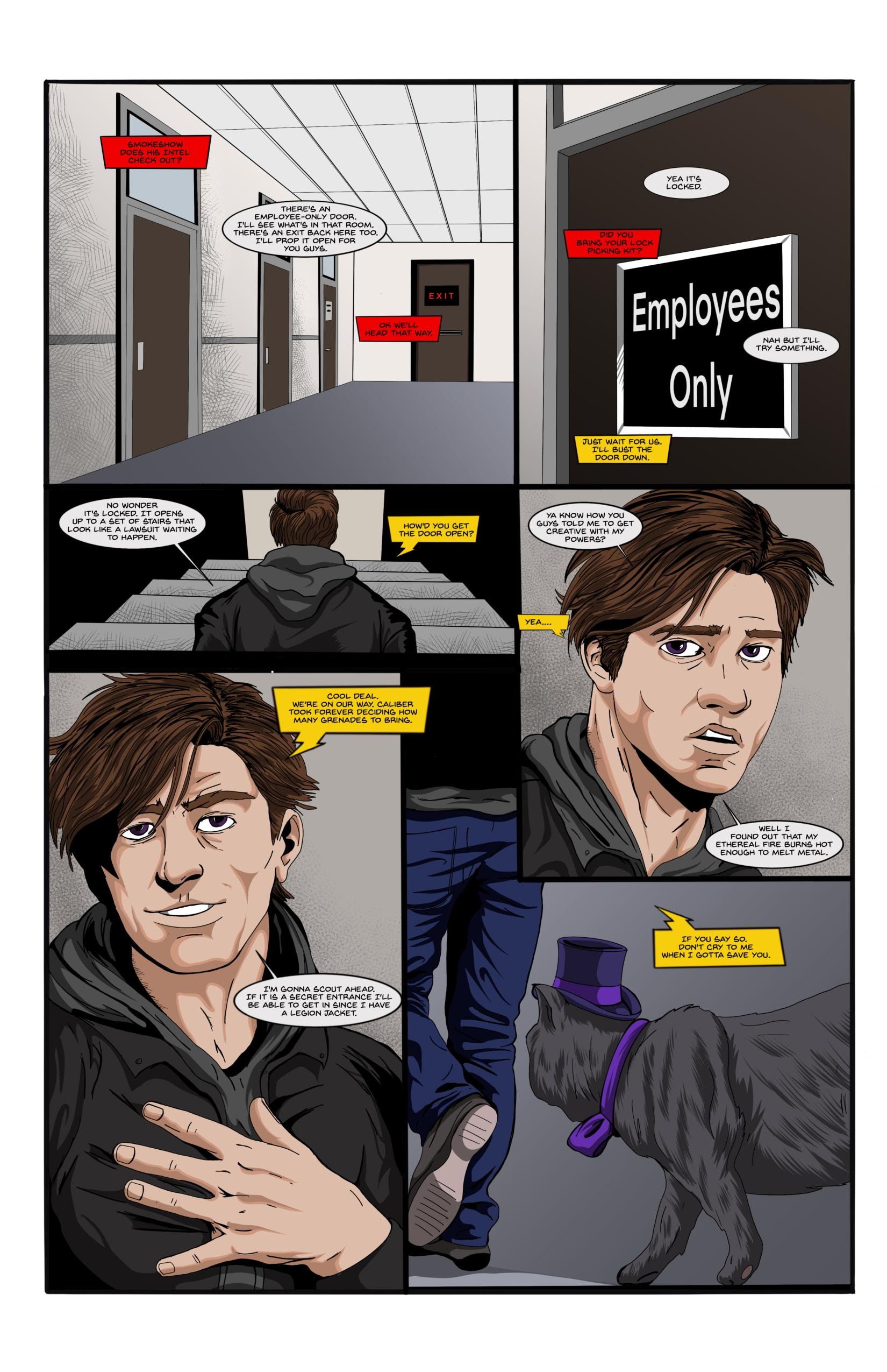 Read online CRIT comic -  Issue #1 - 18
