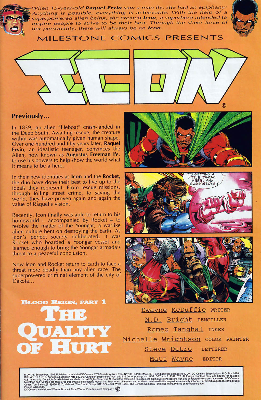 Read online Icon comic -  Issue #38 - 2