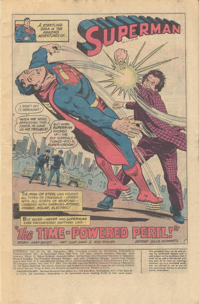 Read online Superman (1939) comic -  Issue #291 - 2