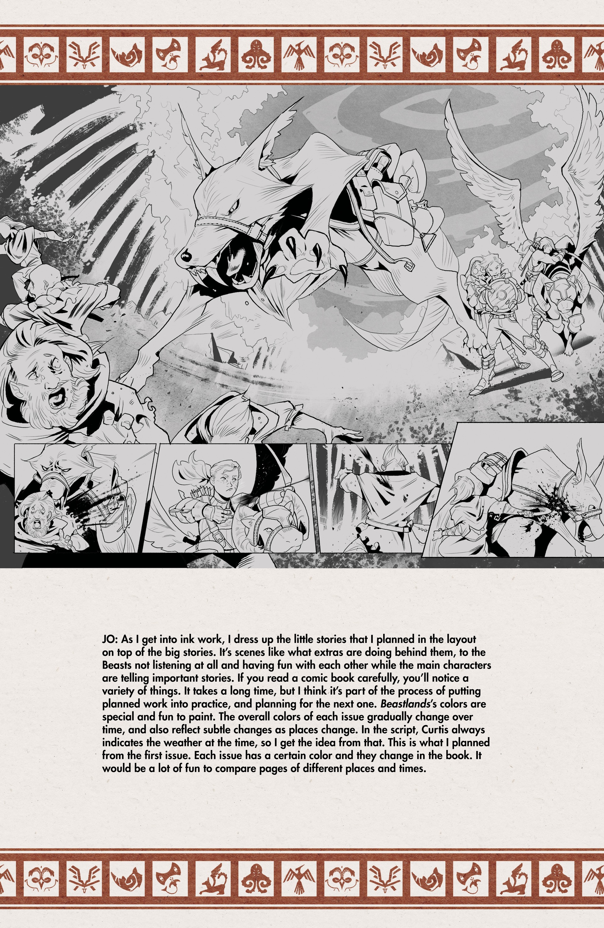 Read online Beastlands: Keepers of the Kingdom comic -  Issue # TPB - 127