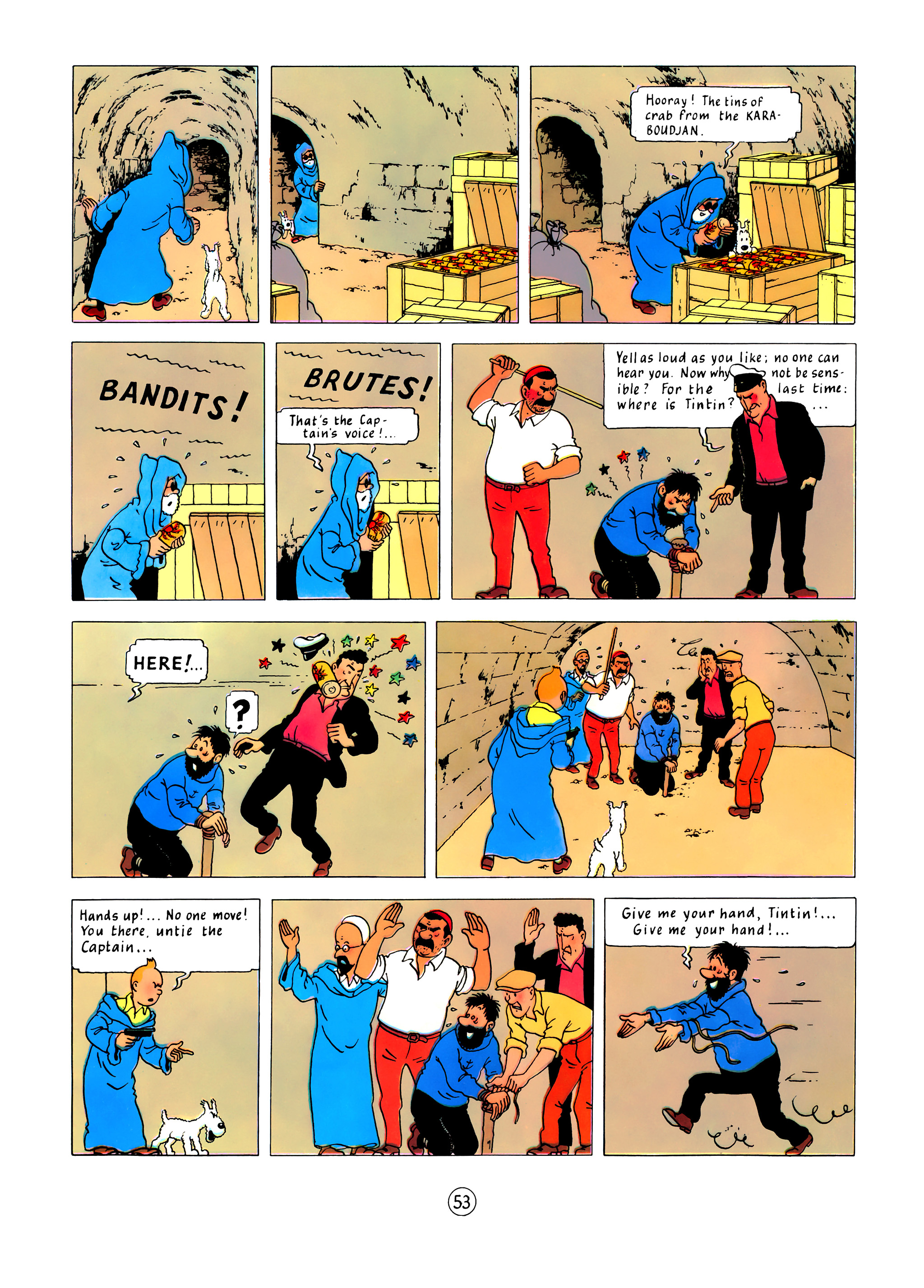 Read online The Adventures of Tintin comic -  Issue #9 - 56