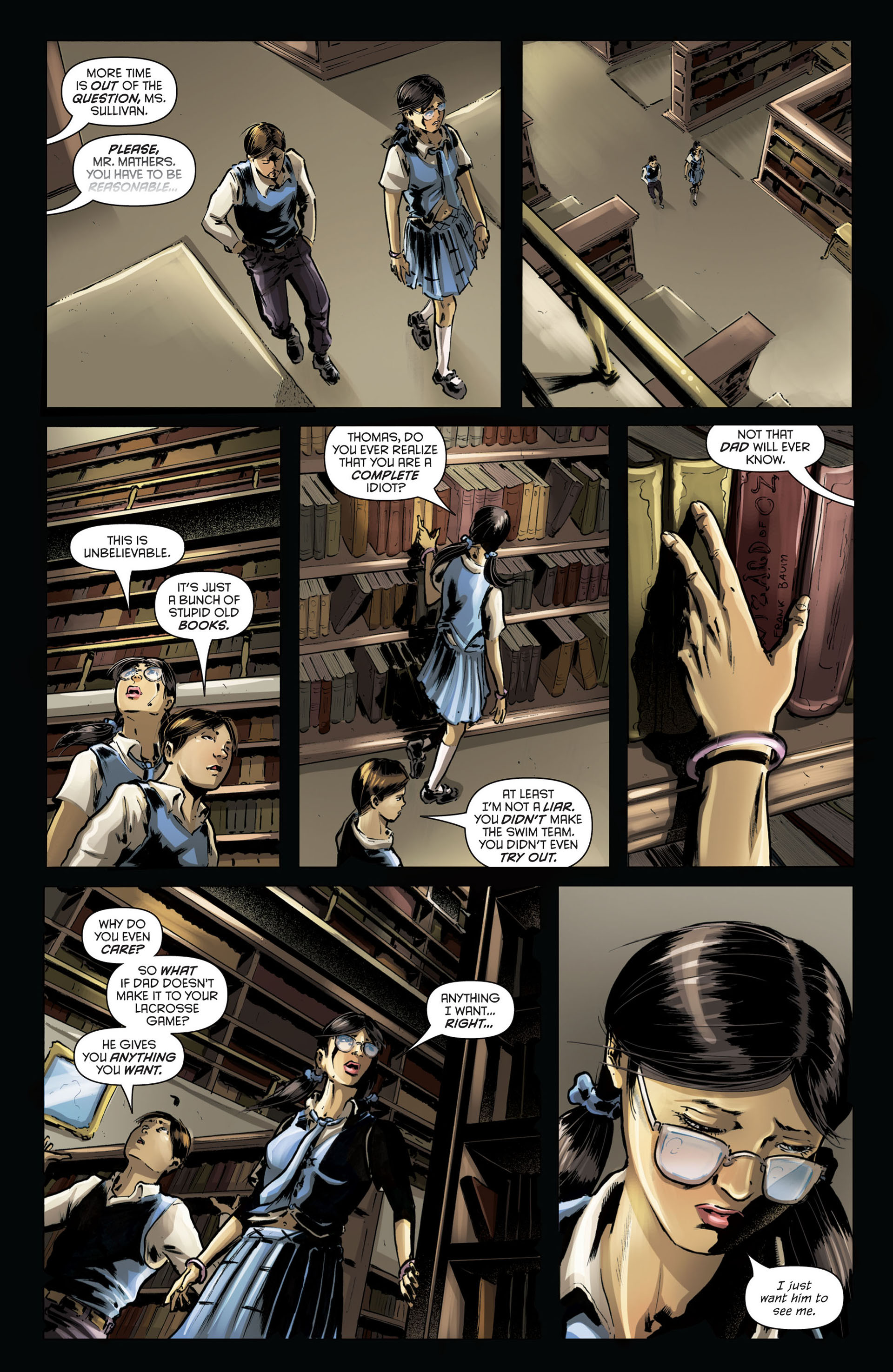 Read online Grimm Fairy Tales presents The Library comic -  Issue #1 - 7