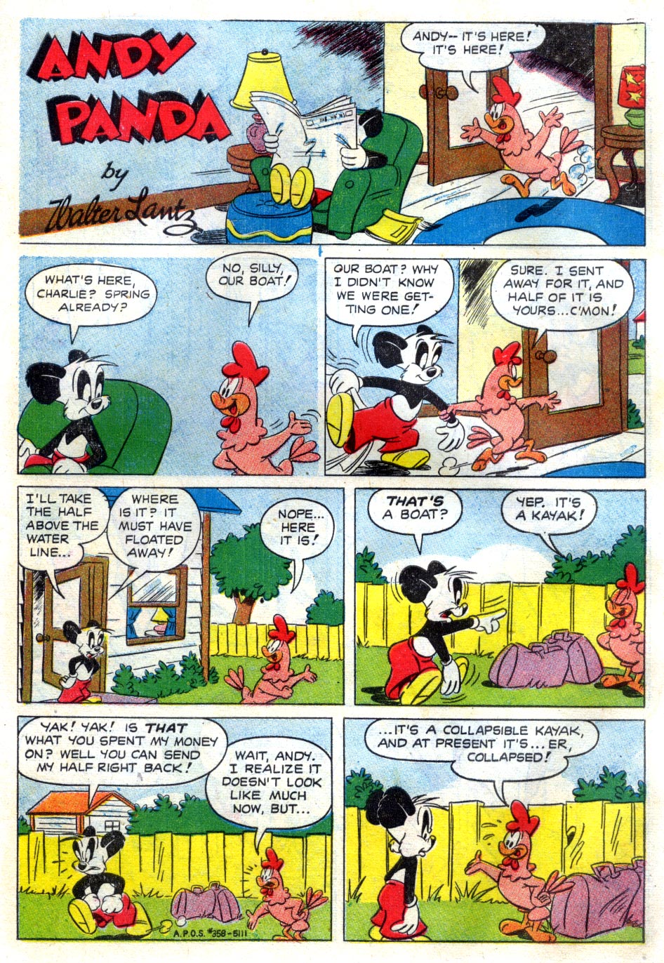 Read online Four Color Comics comic -  Issue #358 - 3