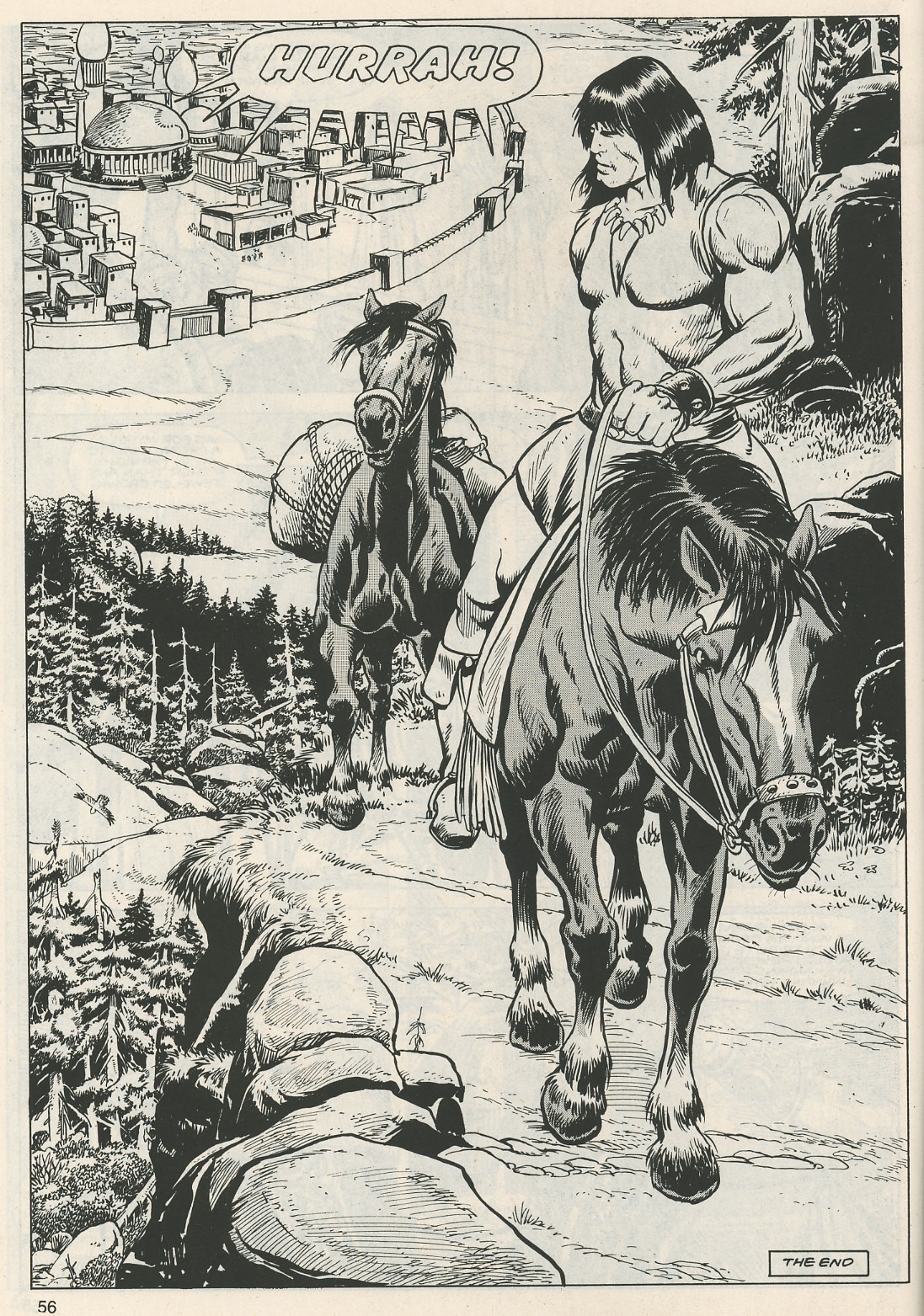 Read online The Savage Sword Of Conan comic -  Issue #124 - 56