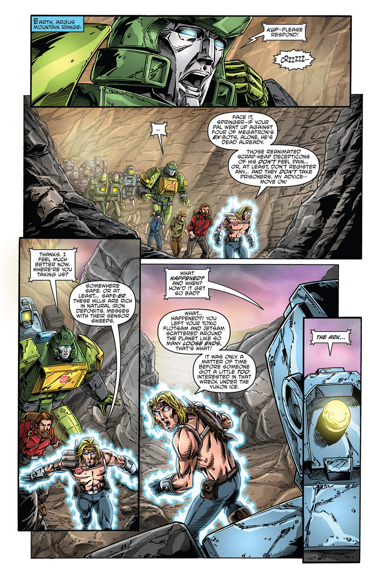 Read online The Transformers: Regeneration One comic -  Issue #83 - 9