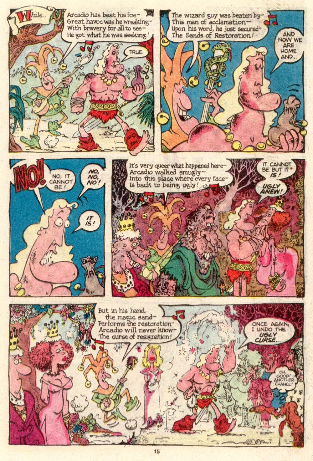 Read online Sergio Aragonés Groo the Wanderer comic -  Issue #24 - 16