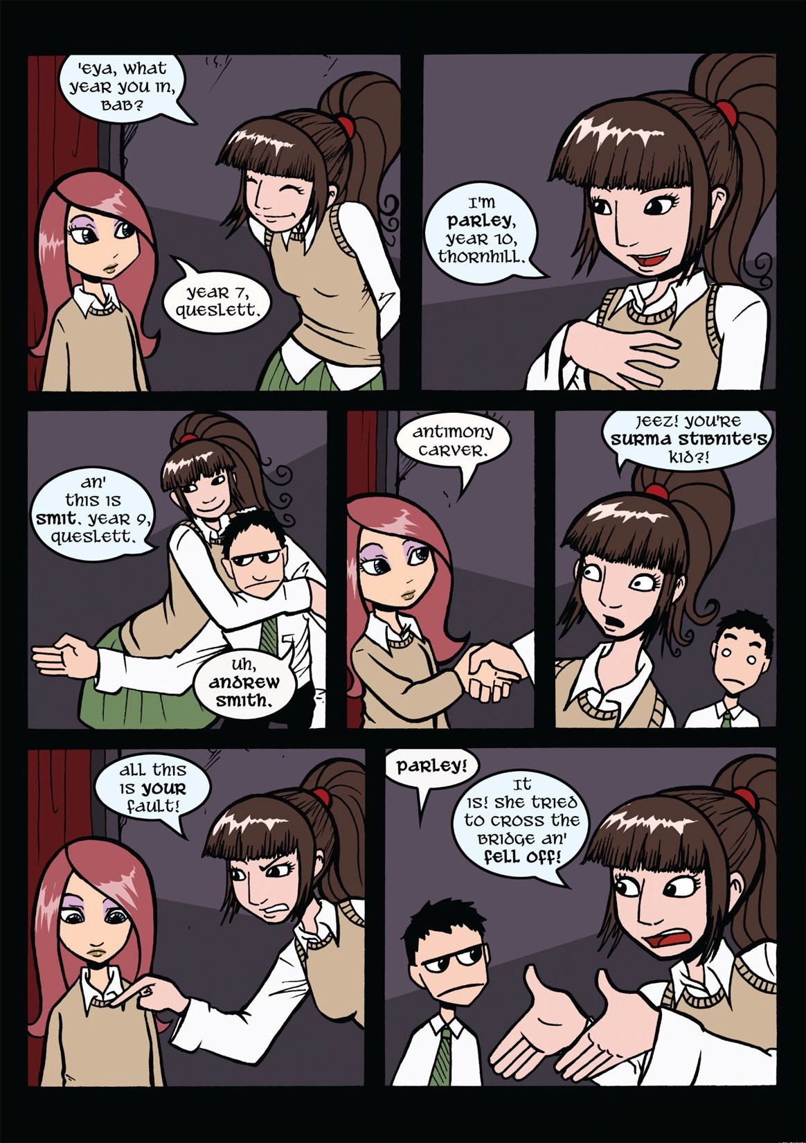 Read online Gunnerkrigg Court comic -  Issue # TPB 1 (Part 3) - 104