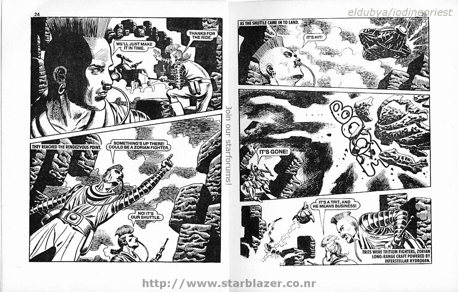 Read online Starblazer comic -  Issue #189 - 14