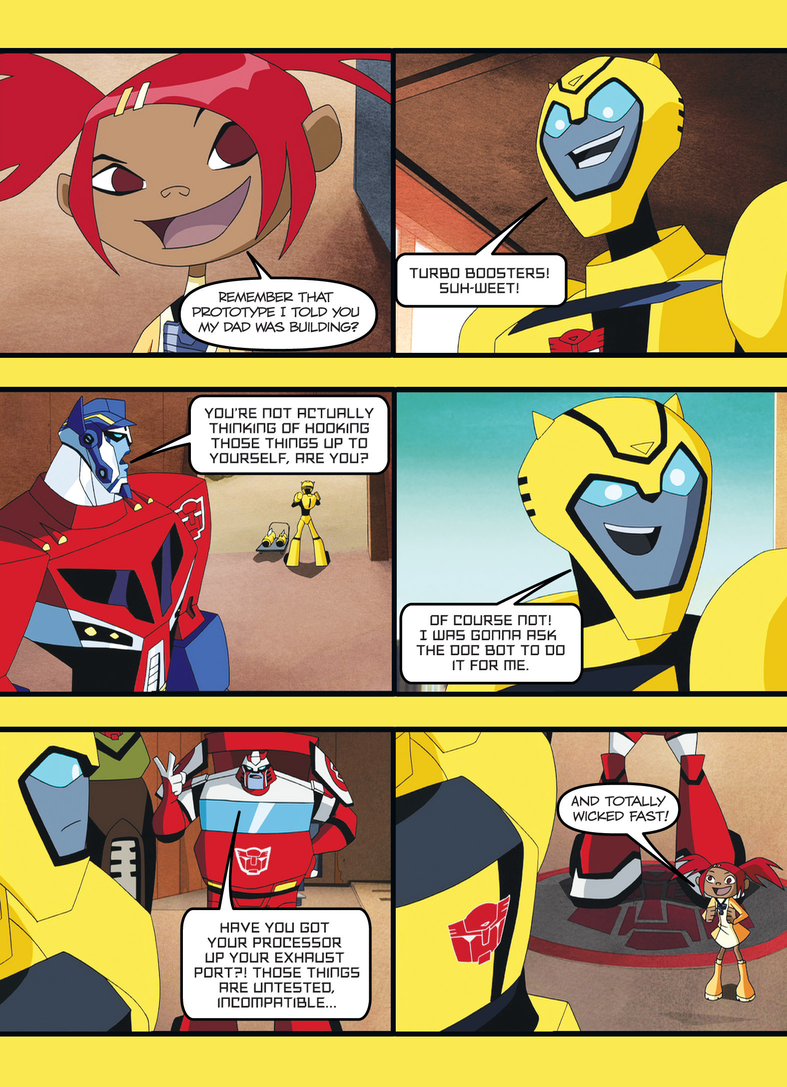 Read online Transformers Animated comic -  Issue #2 - 12