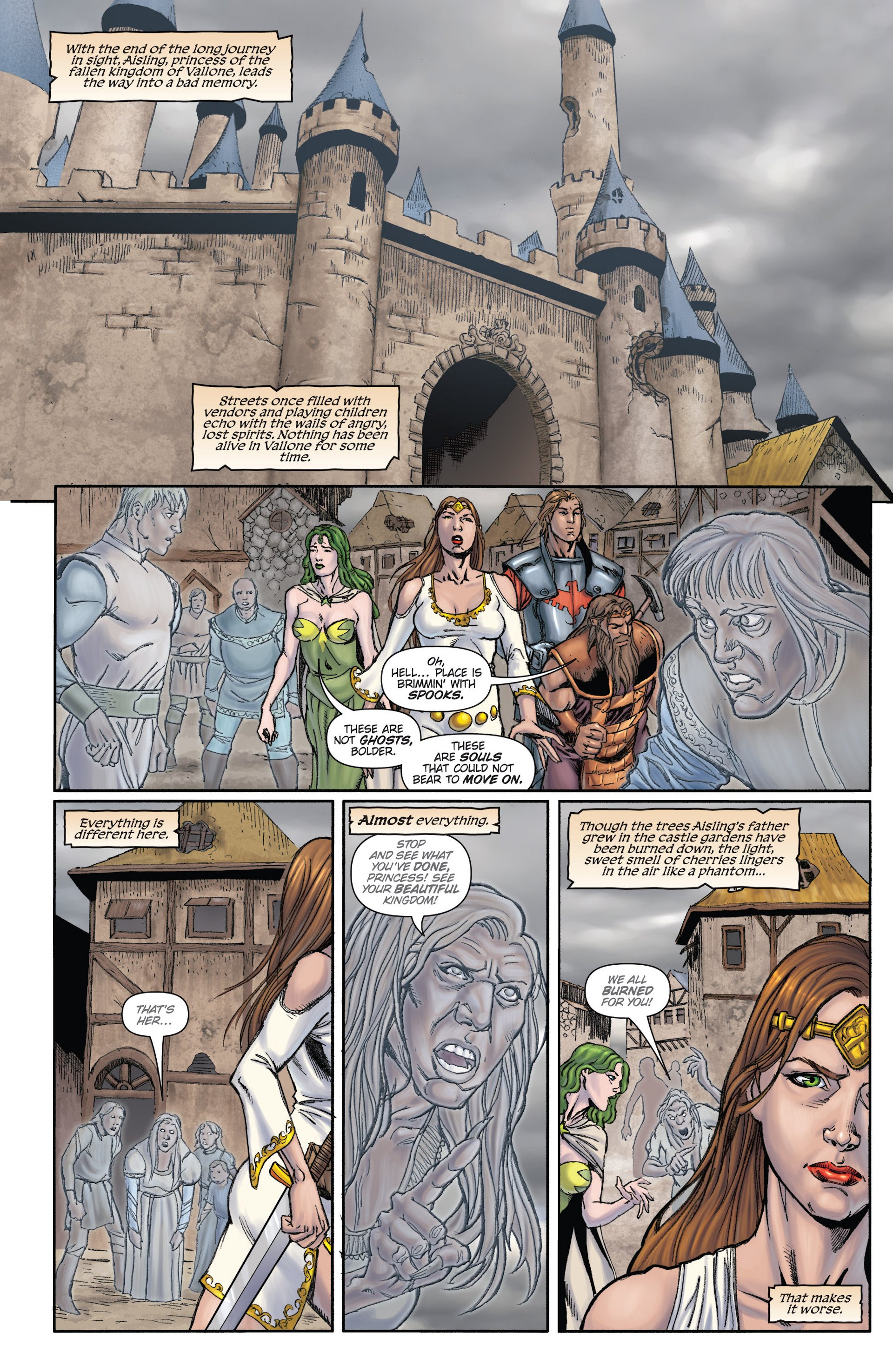 Read online Grimm Fairy Tales presents Quest comic -  Issue #4 - 3