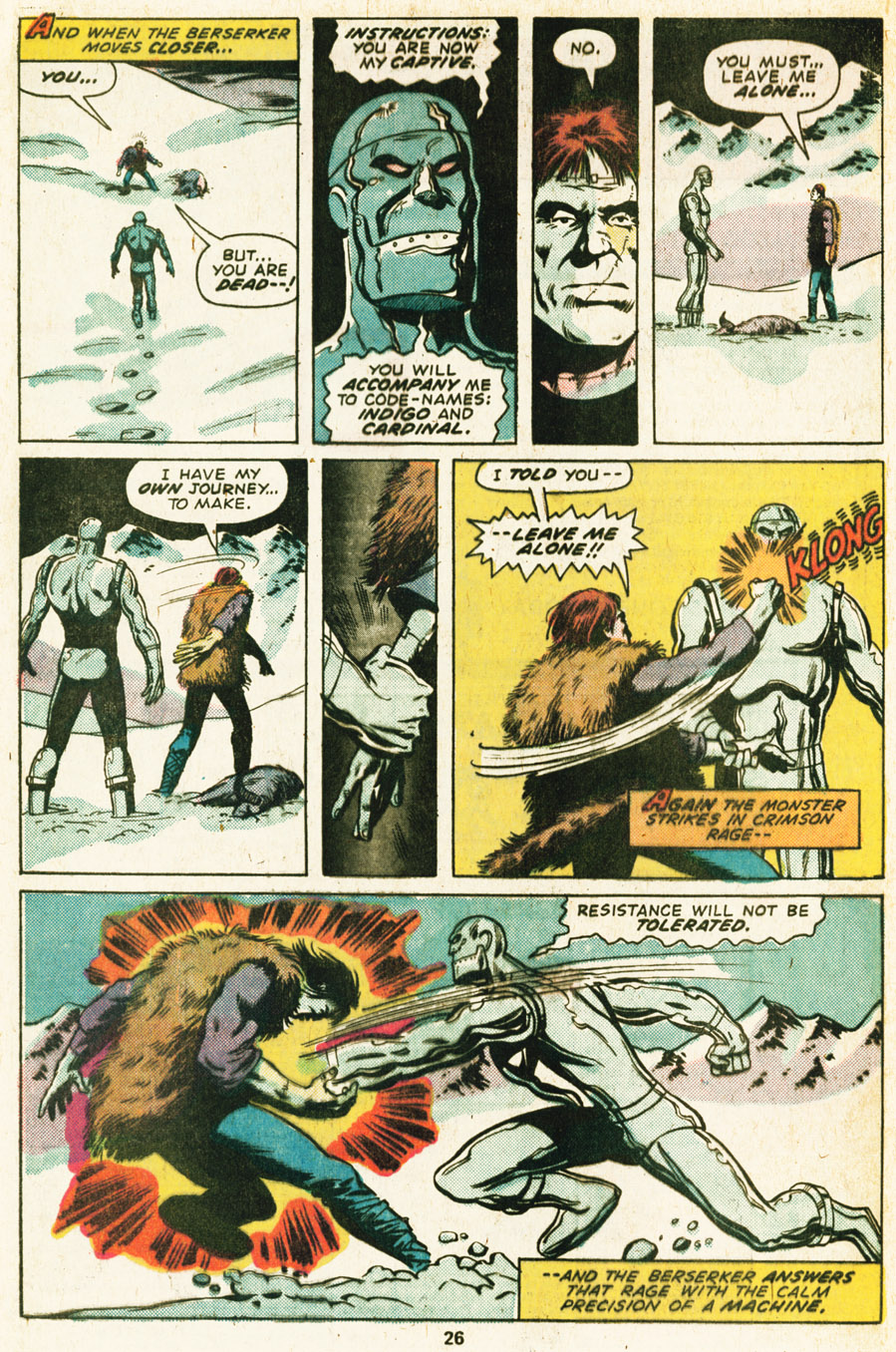 Read online Frankenstein (1973) comic -  Issue #17 - 16