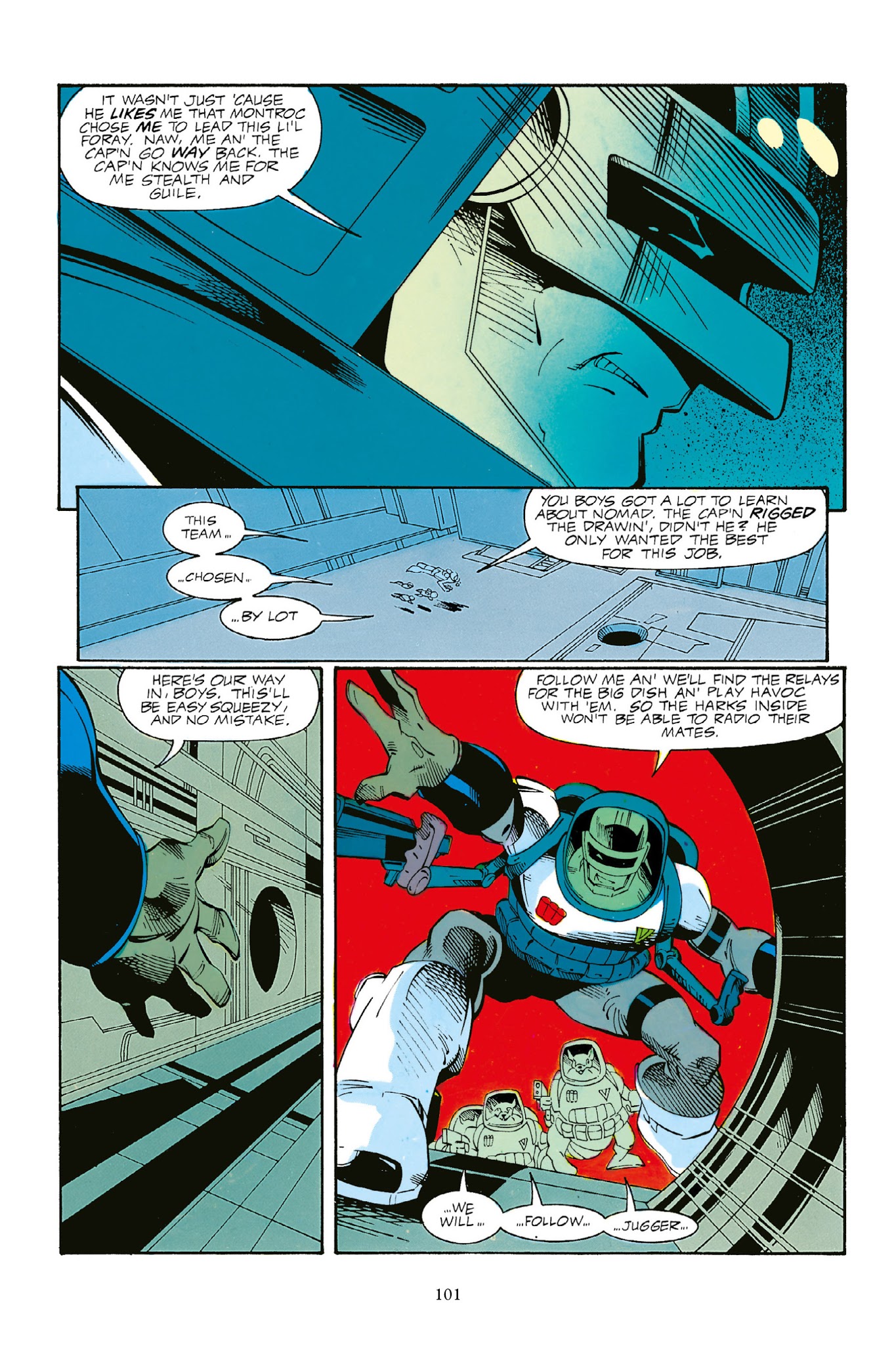 Read online Alien Legion: Dead and Buried comic -  Issue # TPB - 100