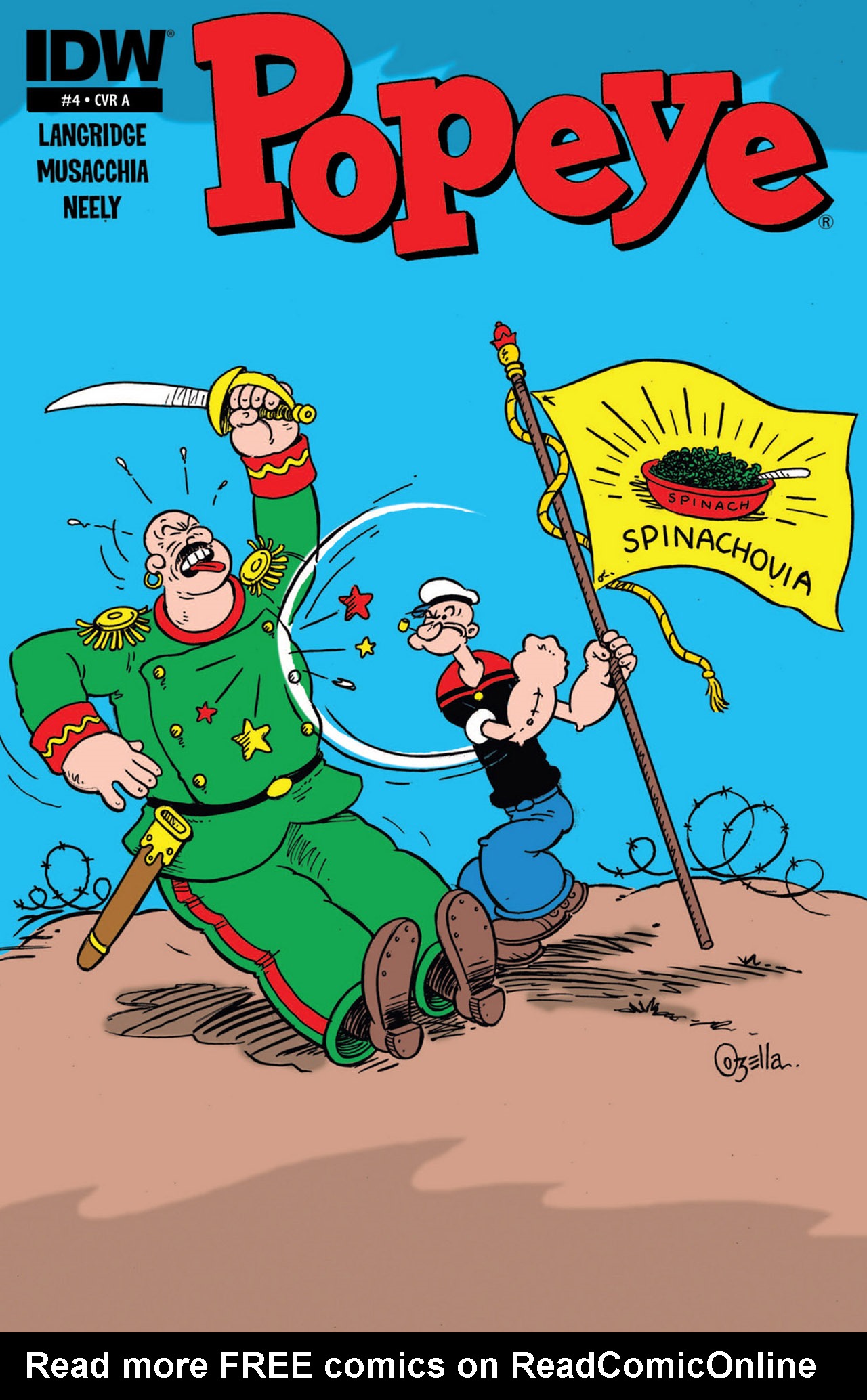 Read online Popeye (2012) comic -  Issue #4 - 1