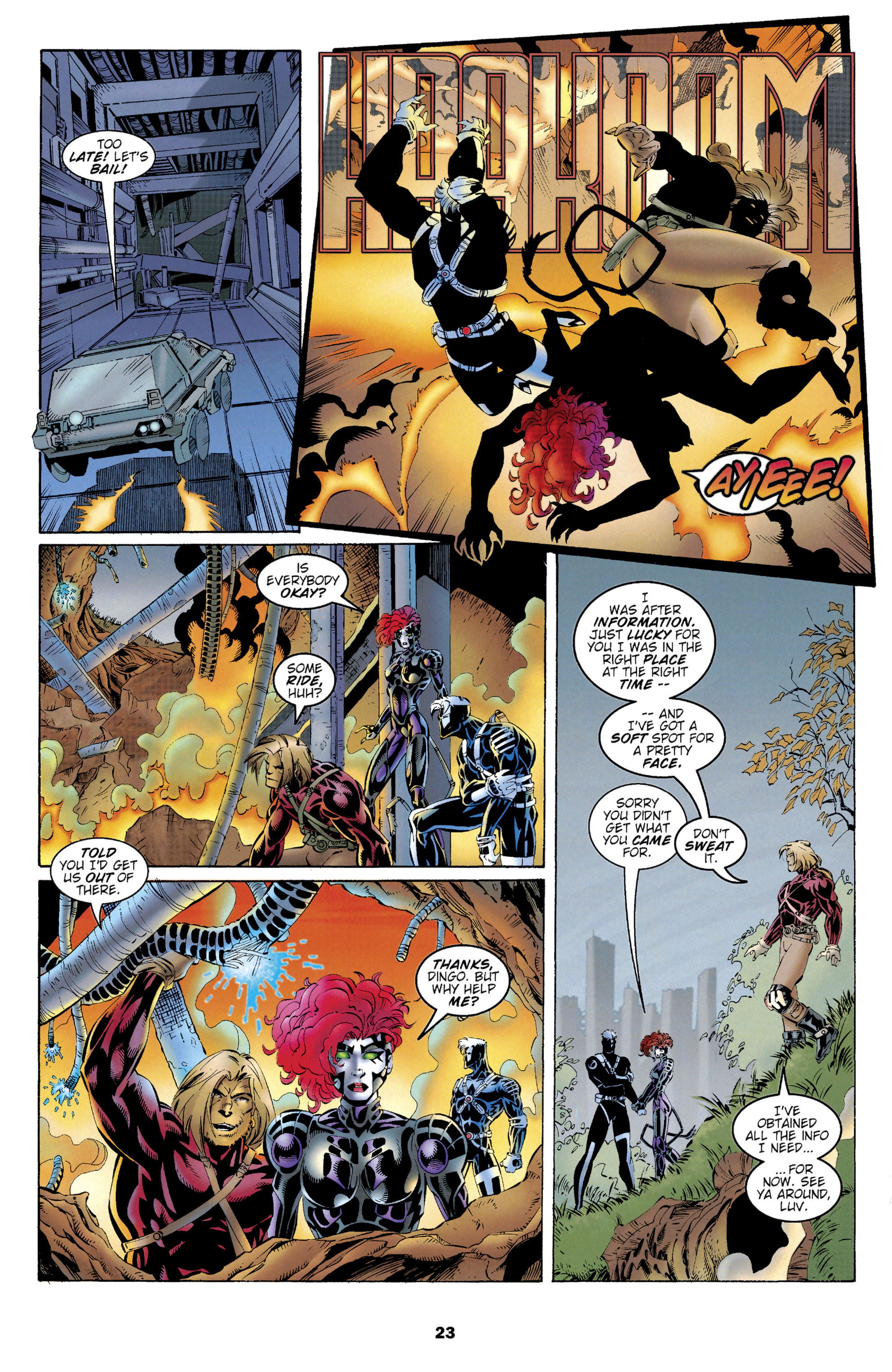 Read online Backlash comic -  Issue #9 - 24