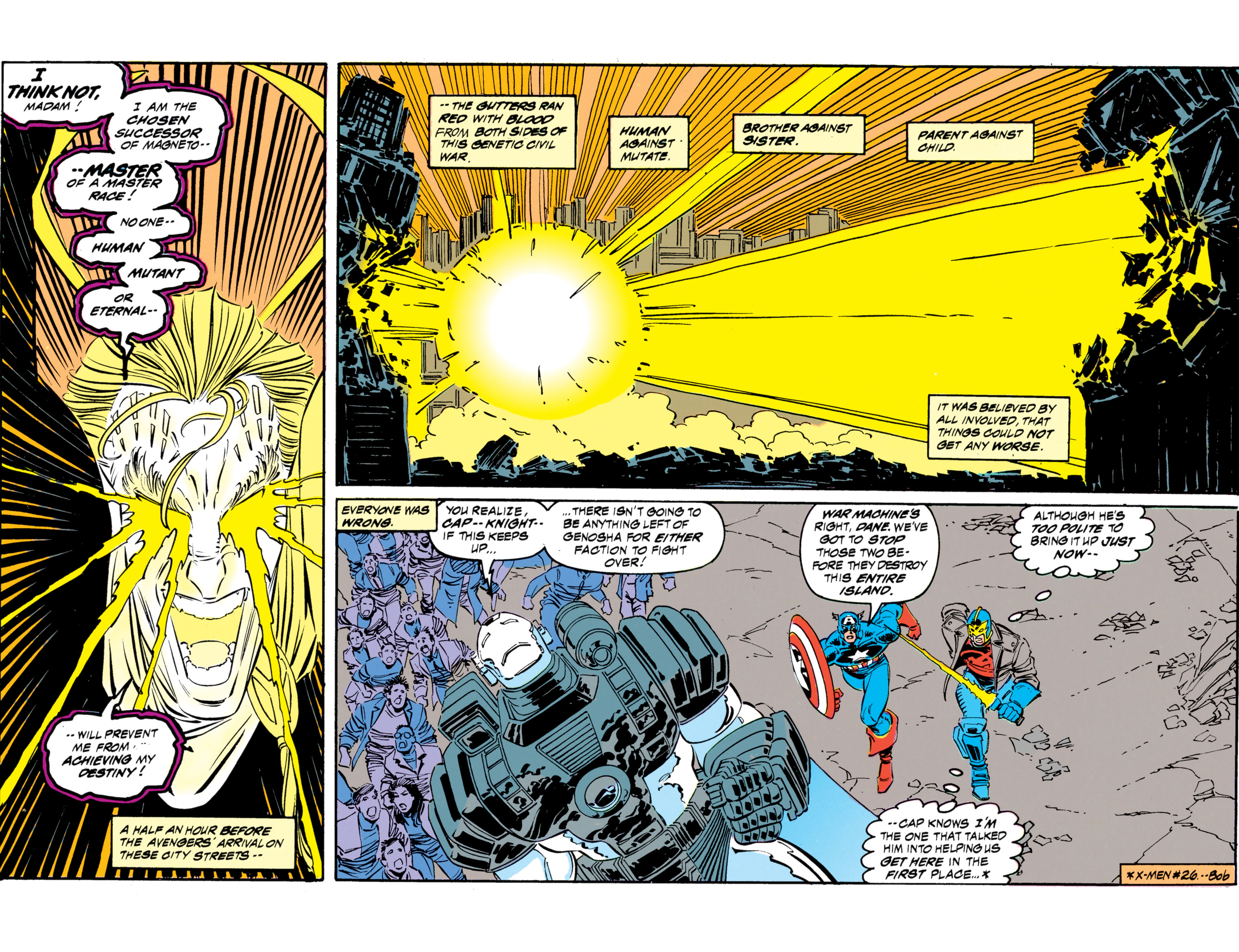 Read online Avengers: Avengers/X-Men - Bloodties comic -  Issue # TPB (Part 1) - 73