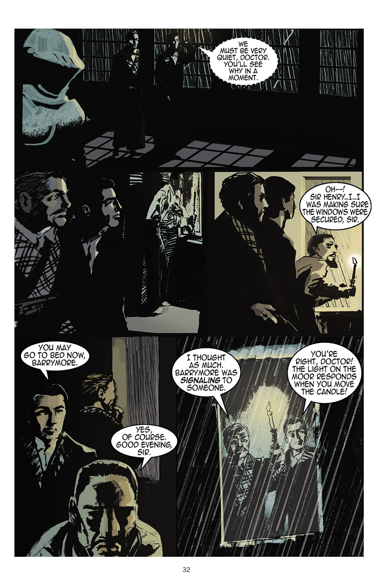 Read online The Hound of the Baskervilles comic -  Issue # TPB - 33