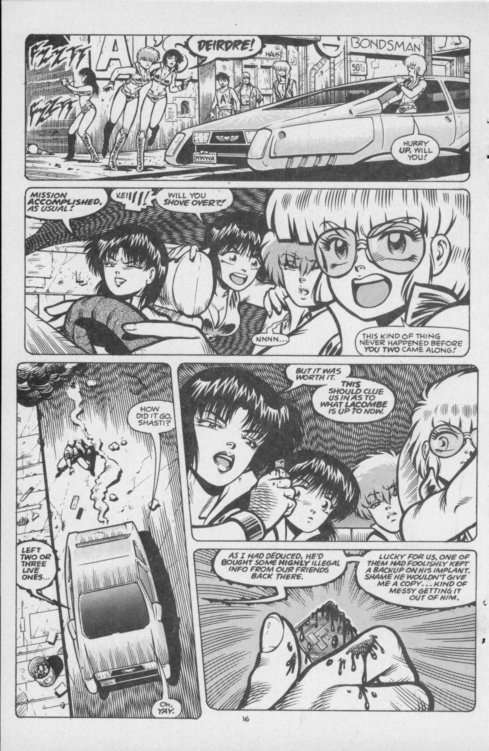 Read online Dirty Pair II comic -  Issue #2 - 18