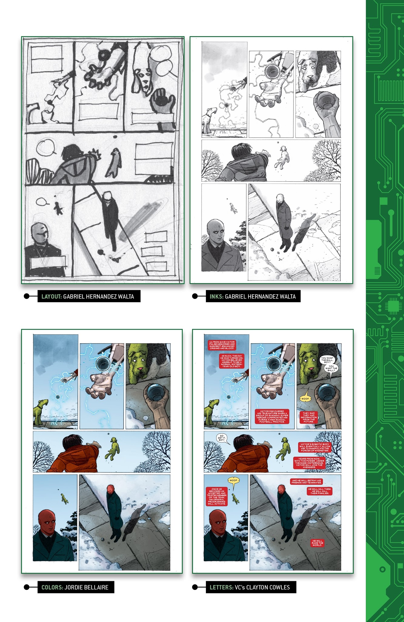 Read online Vision: Director's Cut comic -  Issue #4 - 72