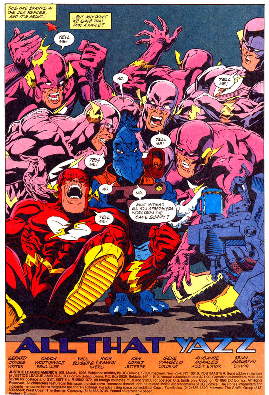 Read online Justice League America comic -  Issue #109 - 2