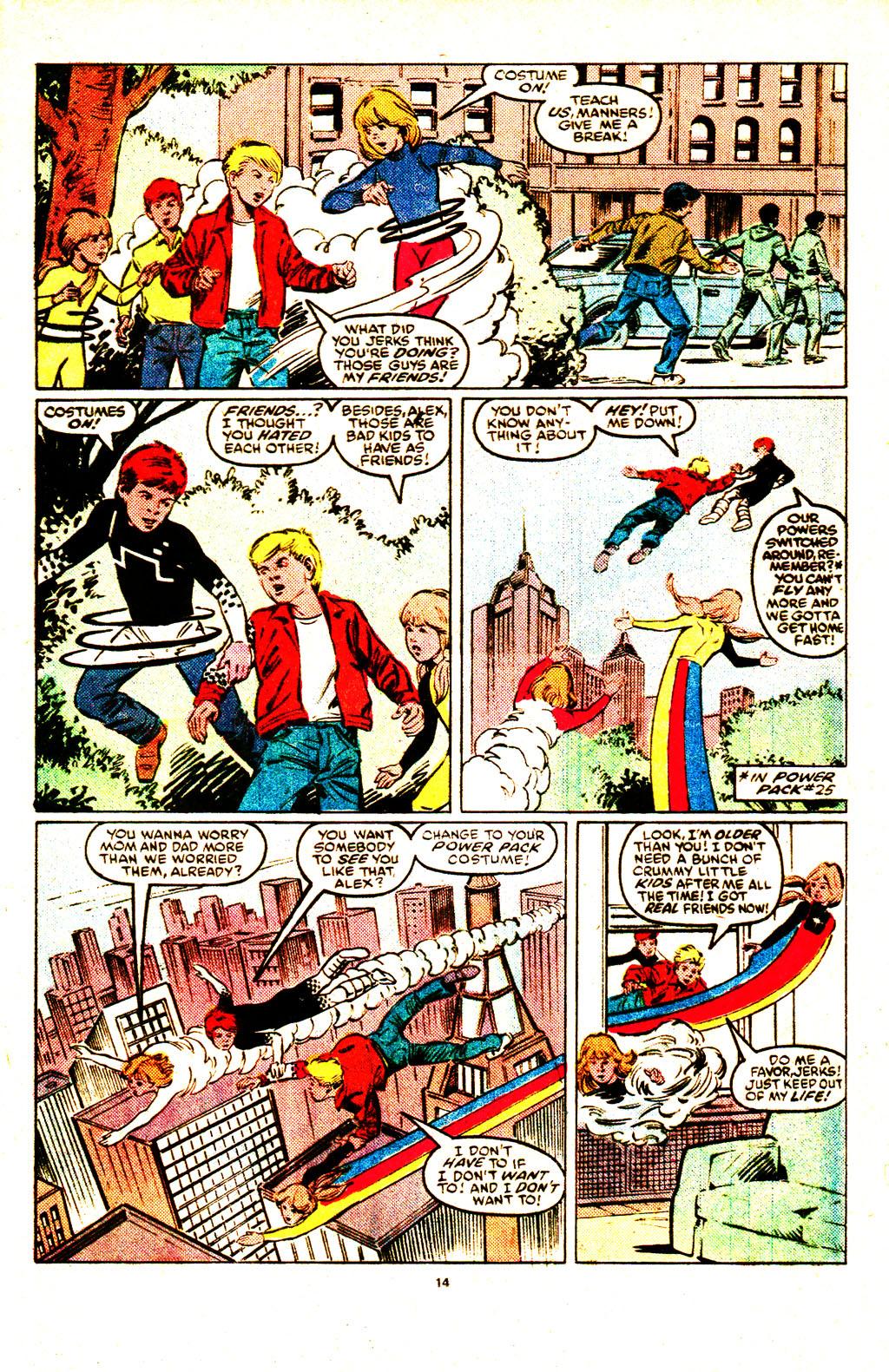 Read online Power Pack (1984) comic -  Issue #30 - 15