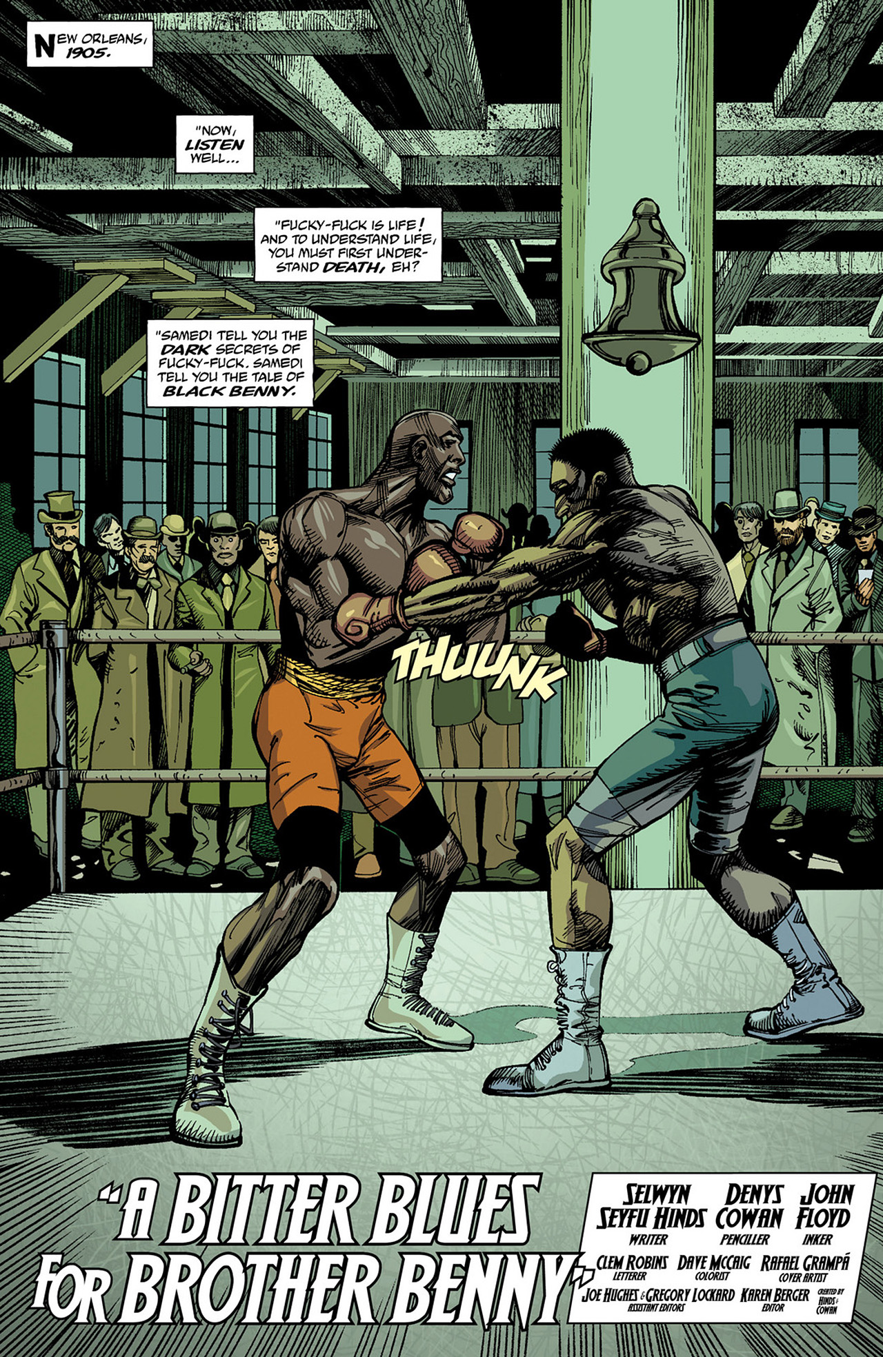 Read online Dominique Laveau: Voodoo Child comic -  Issue #6 - 4