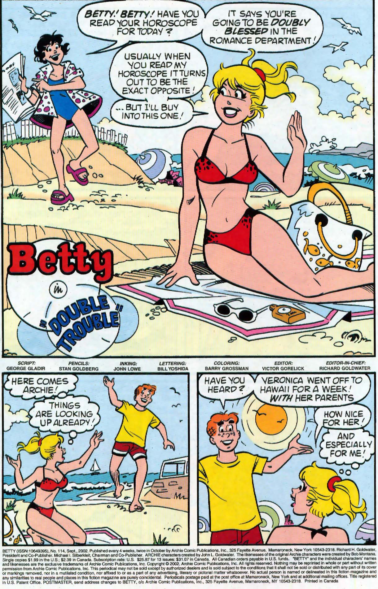 Read online Betty comic -  Issue #114 - 2