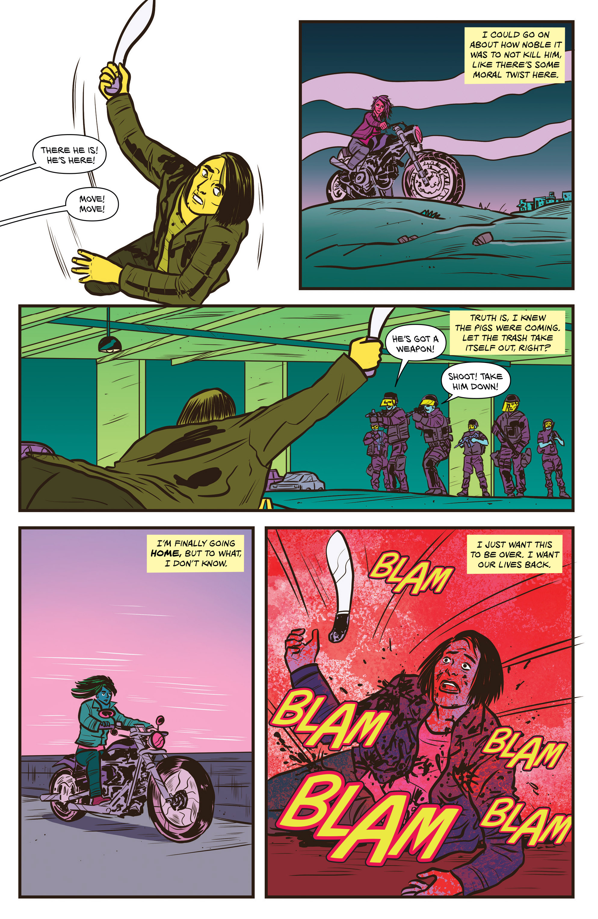 Read online Curb Stomp comic -  Issue #4 - 22
