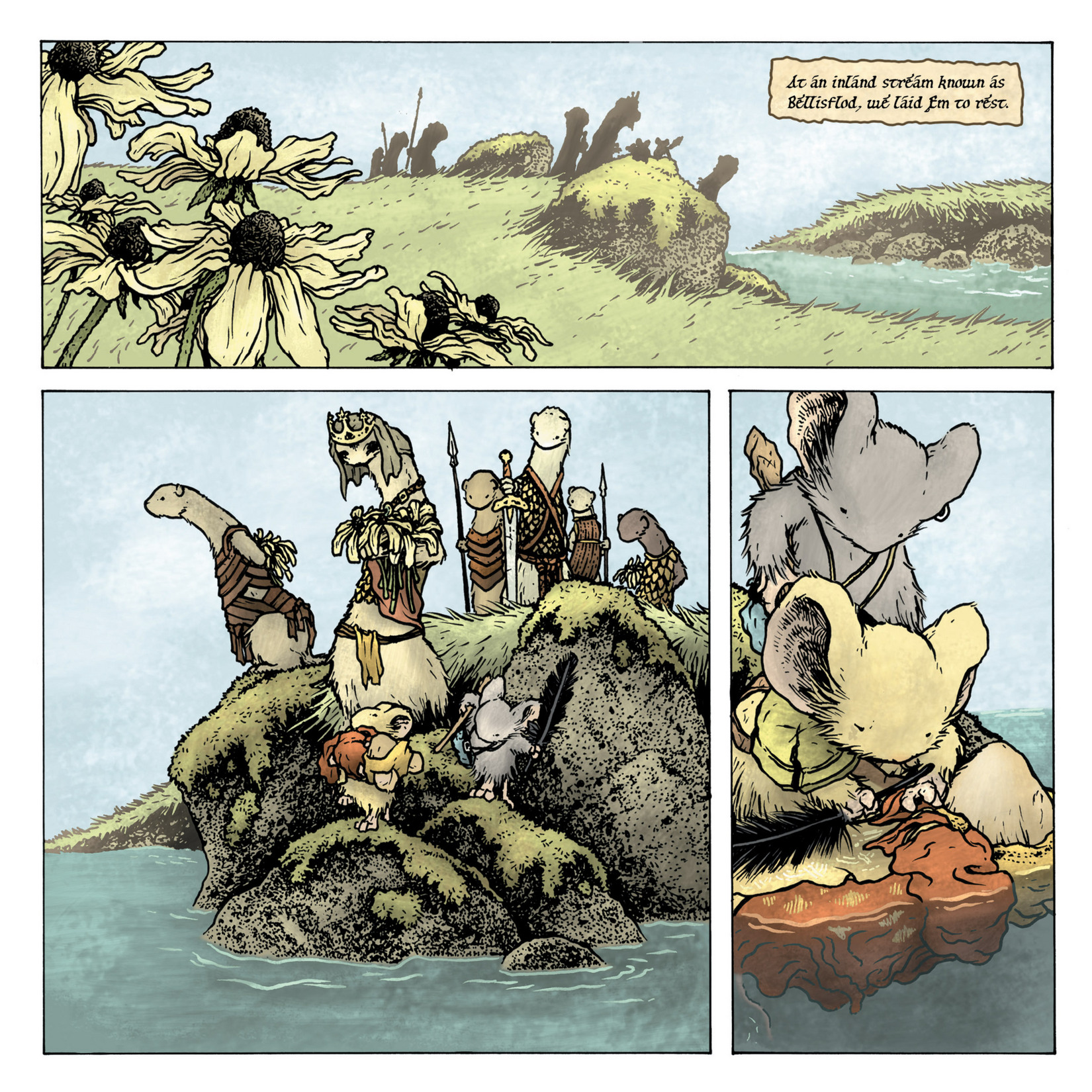 Read online Mouse Guard: The Black Axe comic -  Issue #5 - 8