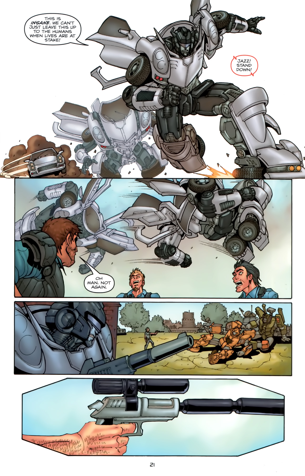 Read online The Transformers (2009) comic -  Issue #17 - 25