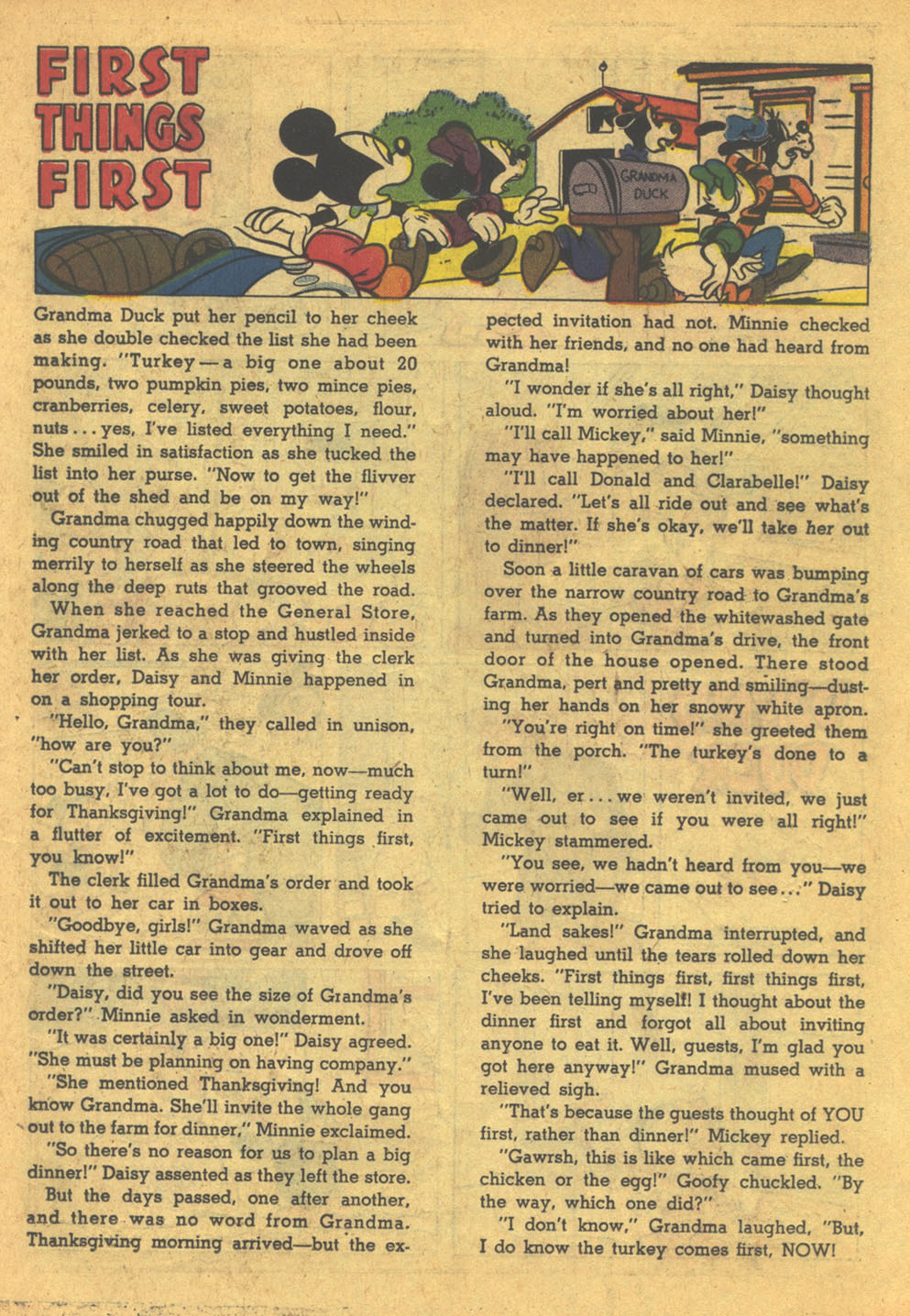 Read online Walt Disney's Comics and Stories comic -  Issue #207 - 23