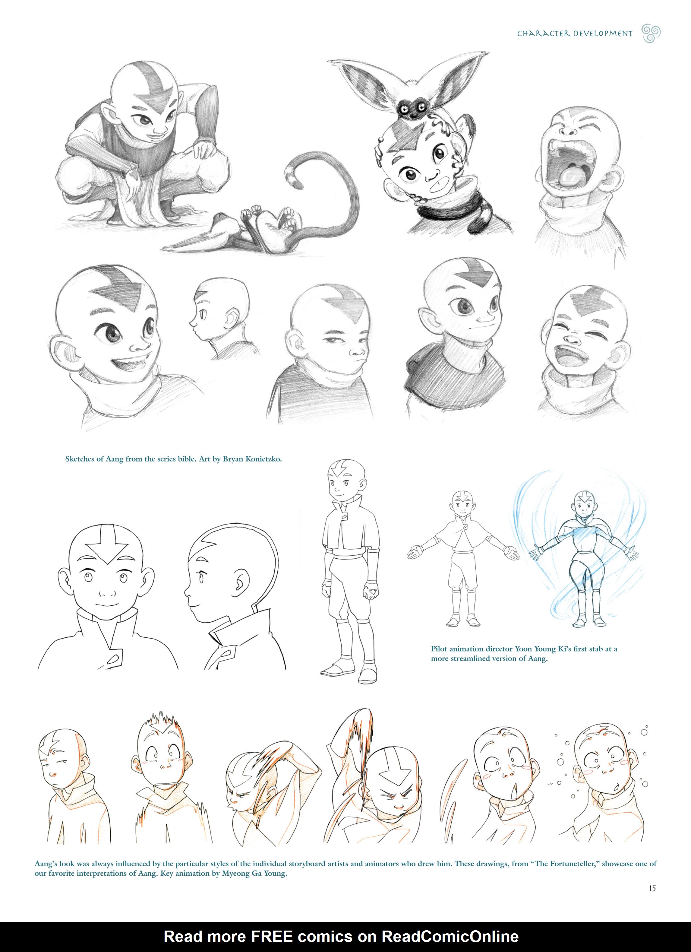 Read online Avatar: The Last Airbender - The Art of the Animated Series comic -  Issue # TPB (Part 1) - 18
