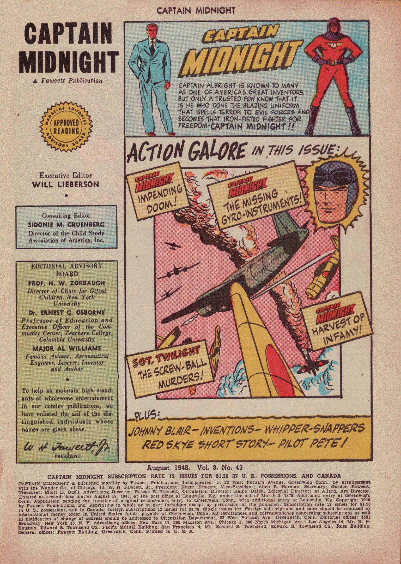 Read online Captain Midnight (1942) comic -  Issue #43 - 3
