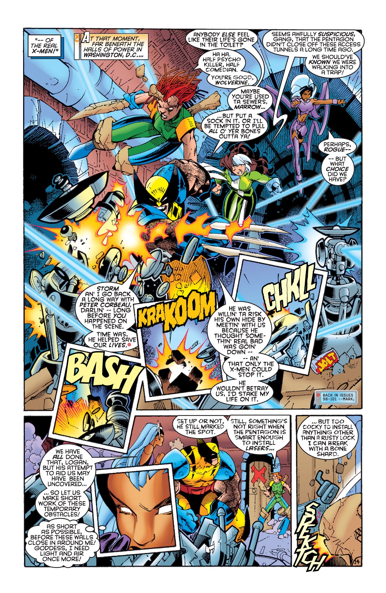Read online X-Men: The Hunt For Professor X comic -  Issue # TPB (Part 1) - 16